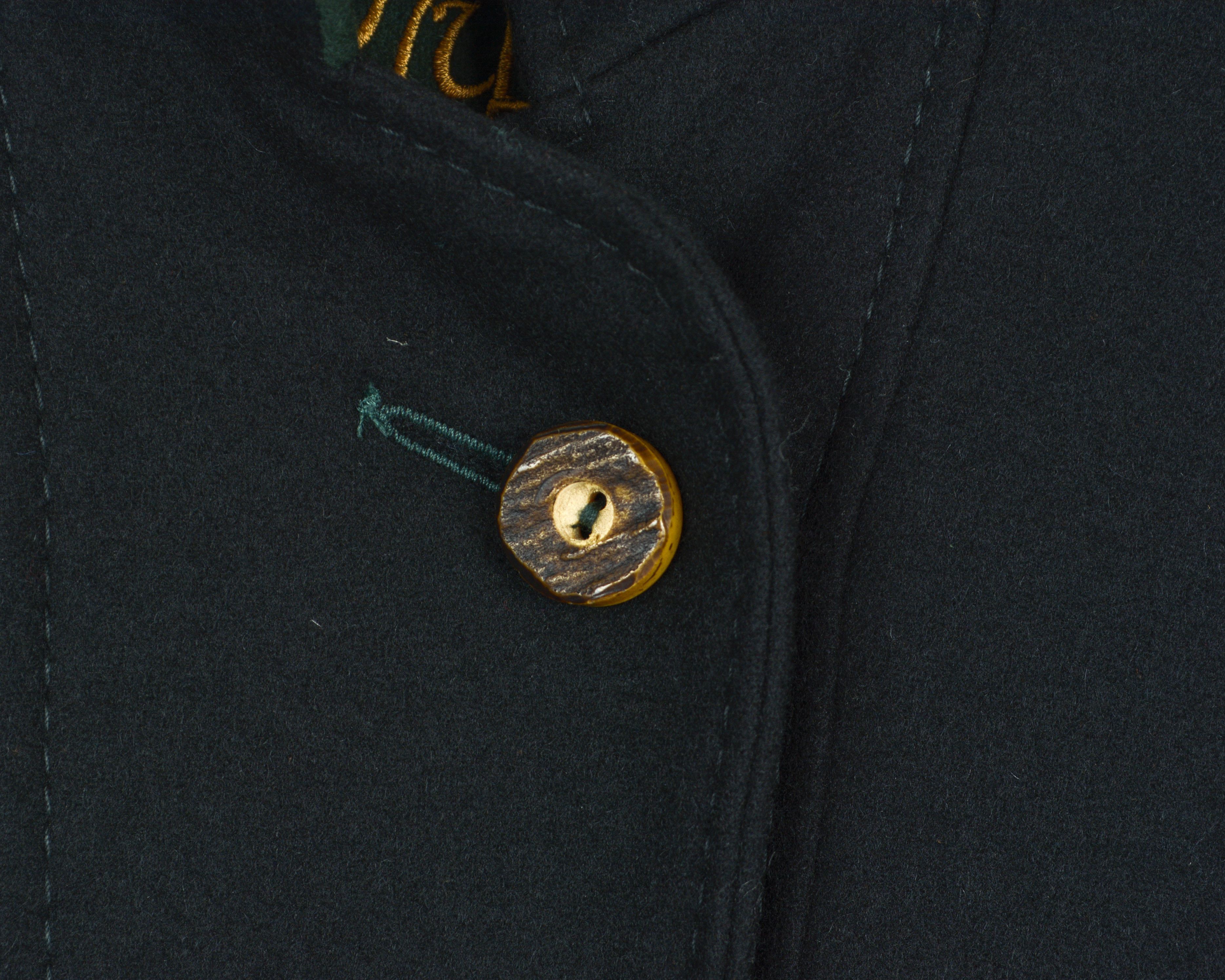 Vintage BAVARIA LODEN Ursl Trachten Pure New Wool Over Coat Jacket Size L / US 10 / IT 46 - 6 Thumbnail