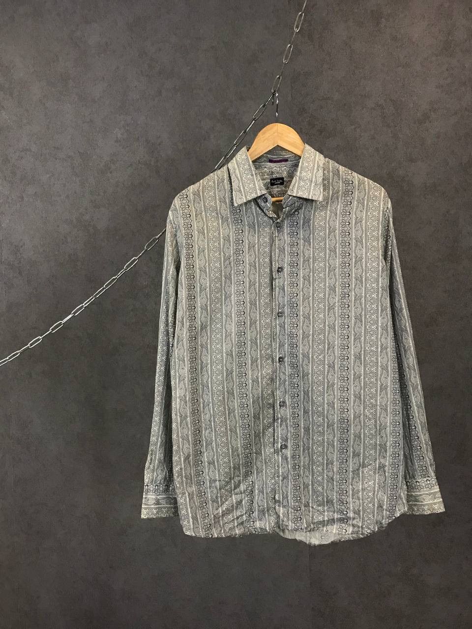 Paul Smith Paul Smith designer art crazy shirt Size US L / EU 52-54 / 3 - 1 Thumbnail
