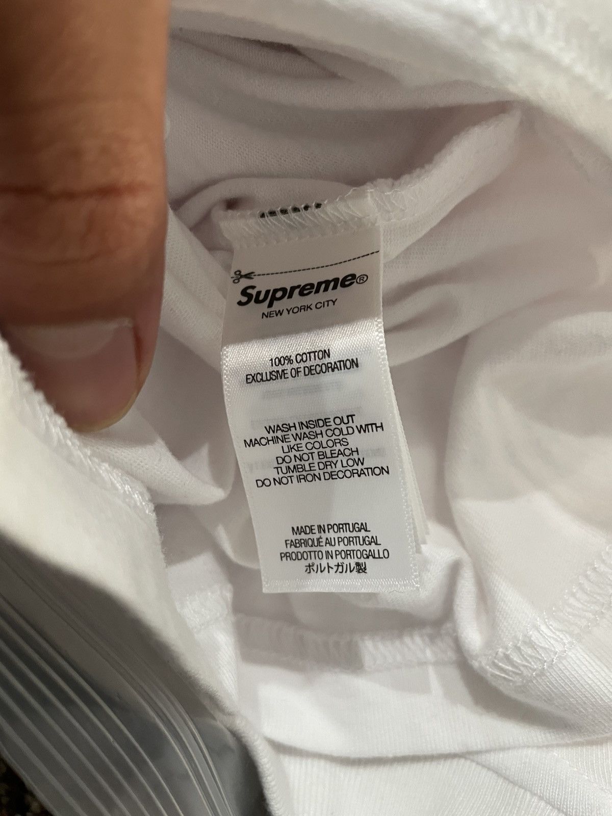 Supreme Supreme Raised Script S/S Top (Medium) Size US M / EU 48-50 / 2 - 5 Thumbnail