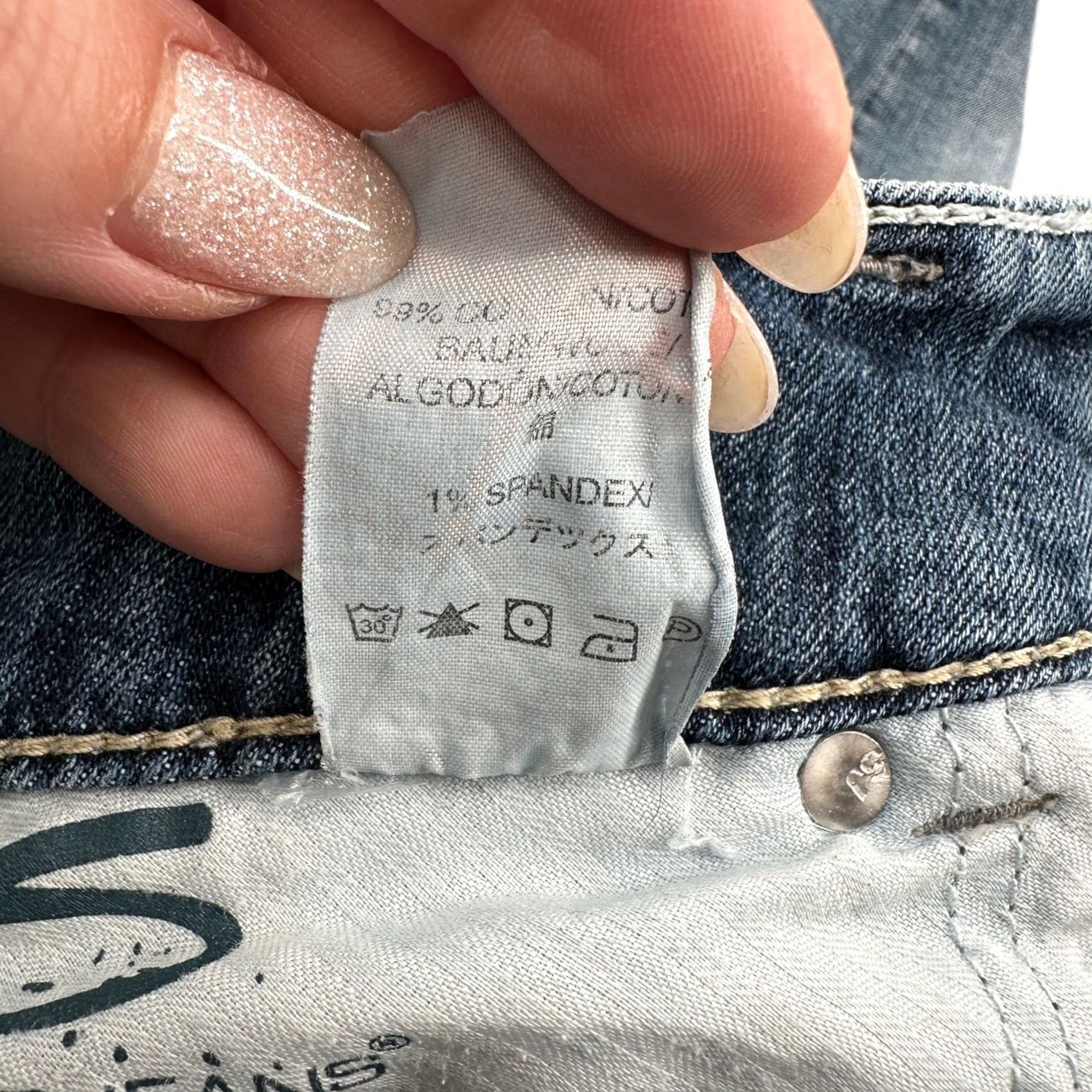 Silver Jeans Co. VINTAGE? No. Size 30" / US 8 / IT 44 - 4 Thumbnail