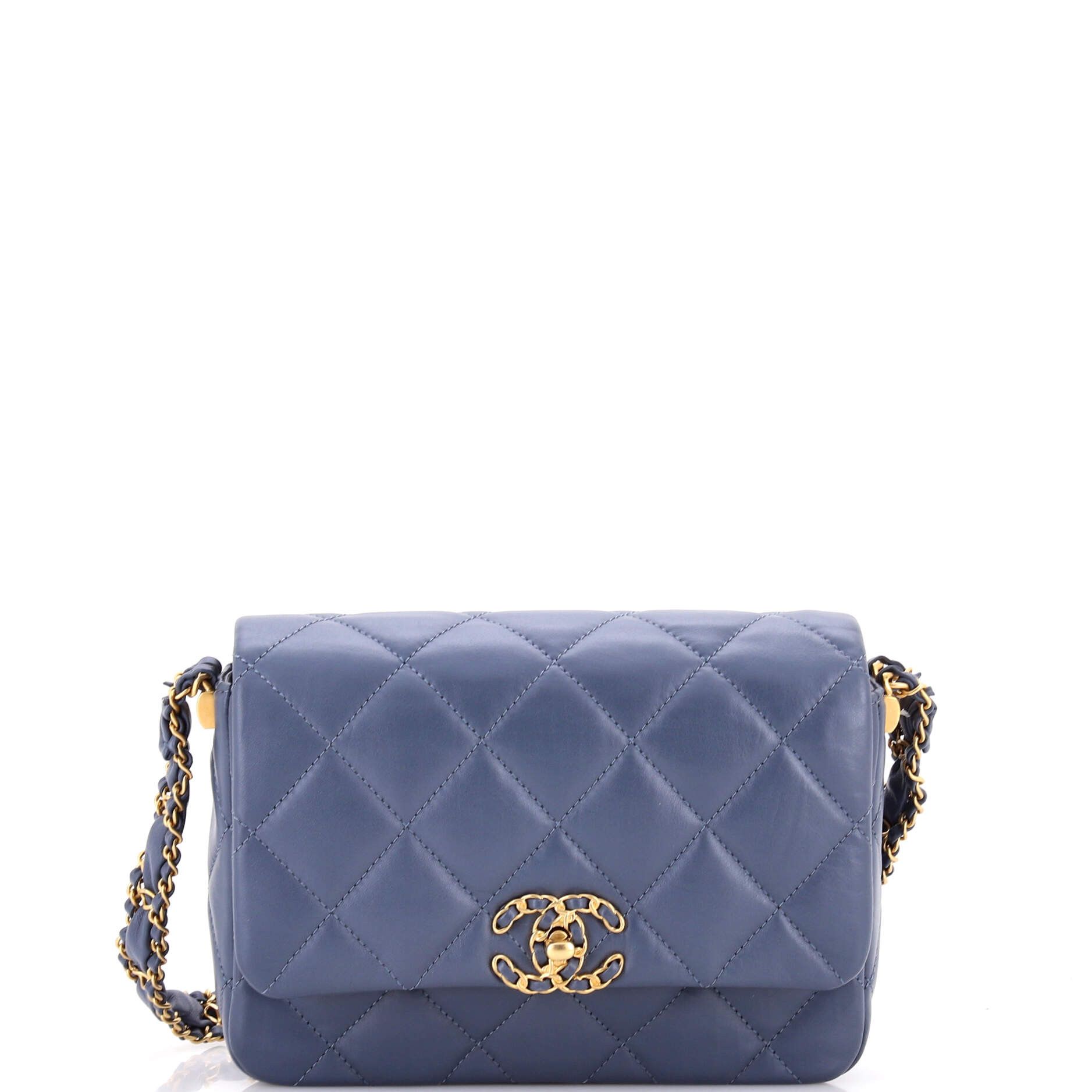 Chanel 19 Braided Strap Flap Bag Size ONE SIZE - 1 Thumbnail