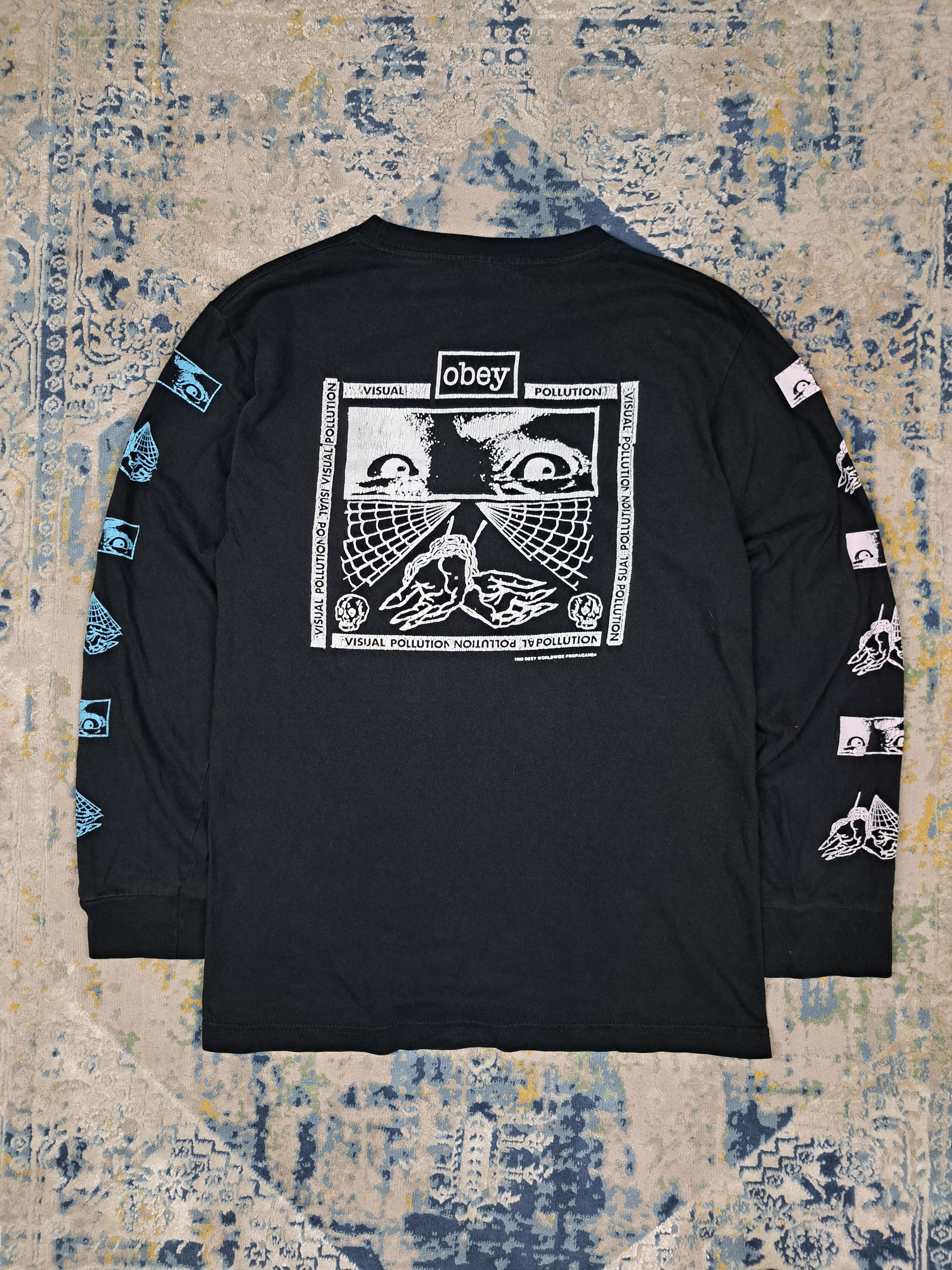 Obey Obey Visual Pollution Propaganda Longsleeve Streetwear Skate Size US S / EU 44-46 / 1 - 1 Thumbnail