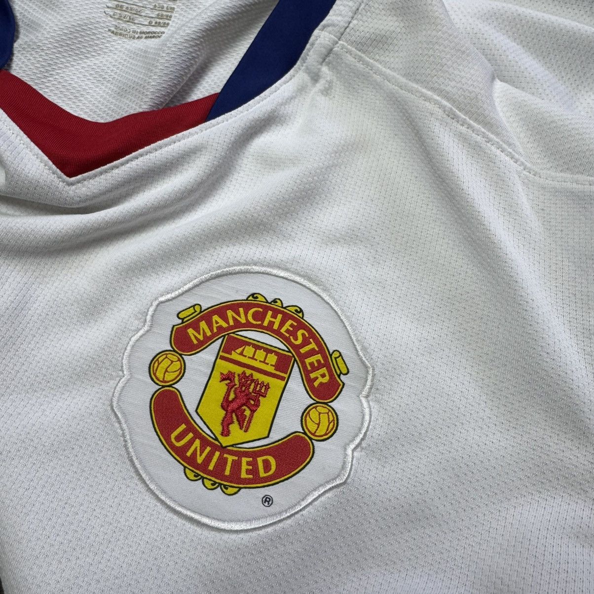 Nike Nike Manchester United Scholes 18 Away Football Shirt 2008 Size US L / EU 52-54 / 3 - 4 Thumbnail
