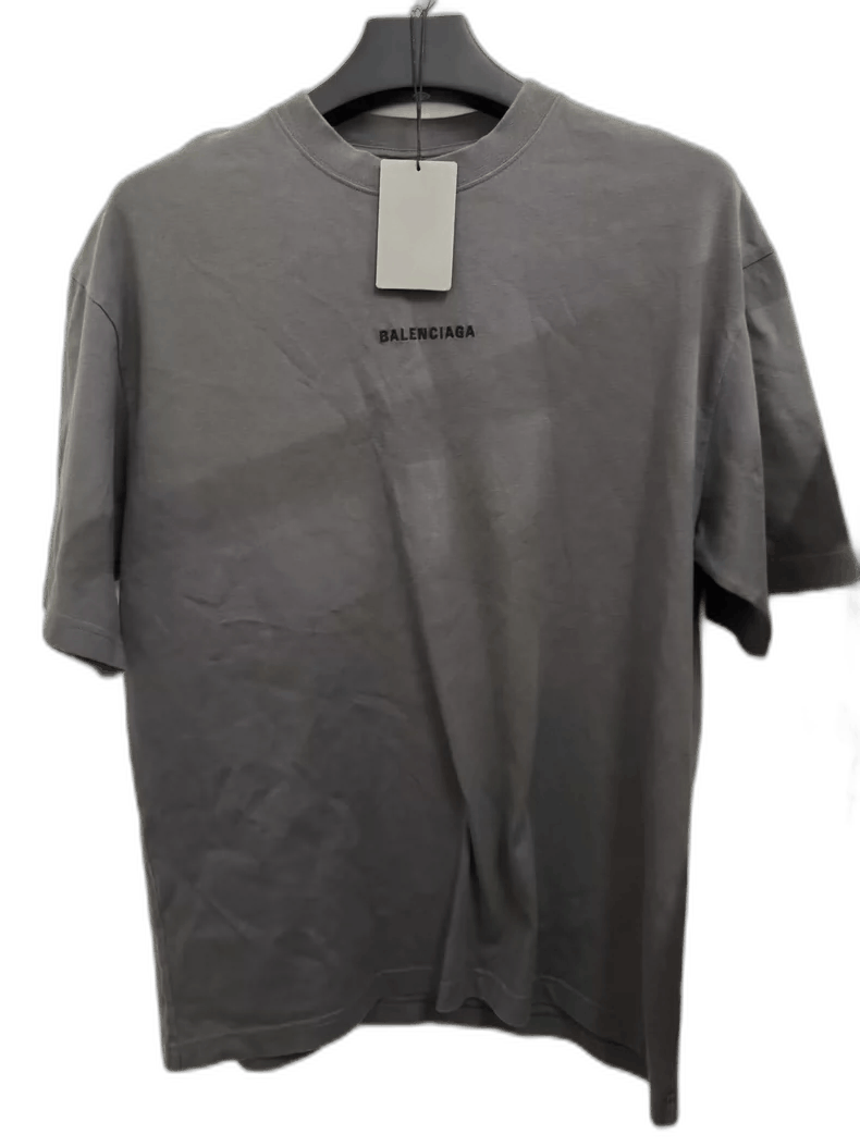 Balenciaga Balenciaga Short Sleeve Embroidered T-Shirt Size US S / EU 44-46 / 1 - 1 Thumbnail