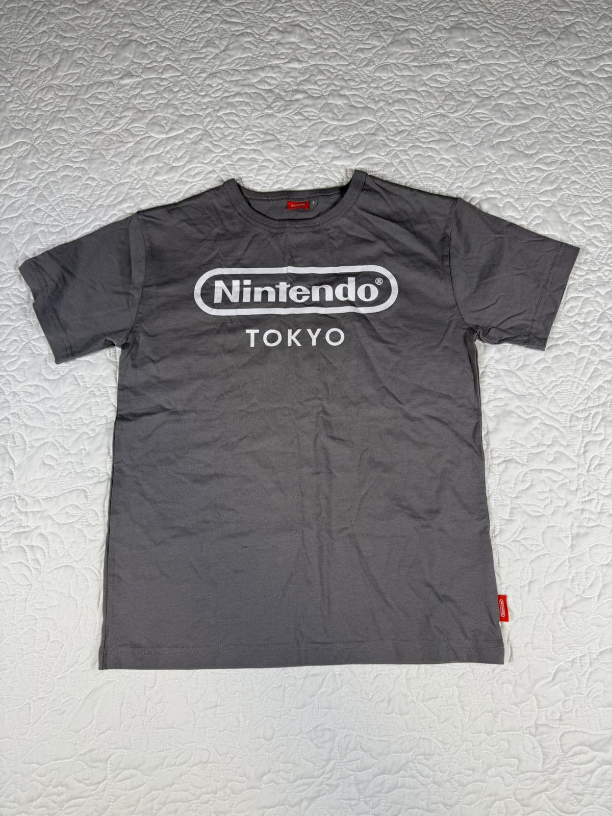 Nintendo Nintendo Tokyo Grey Tee Small Size US S / EU 44-46 / 1 - 1 Thumbnail