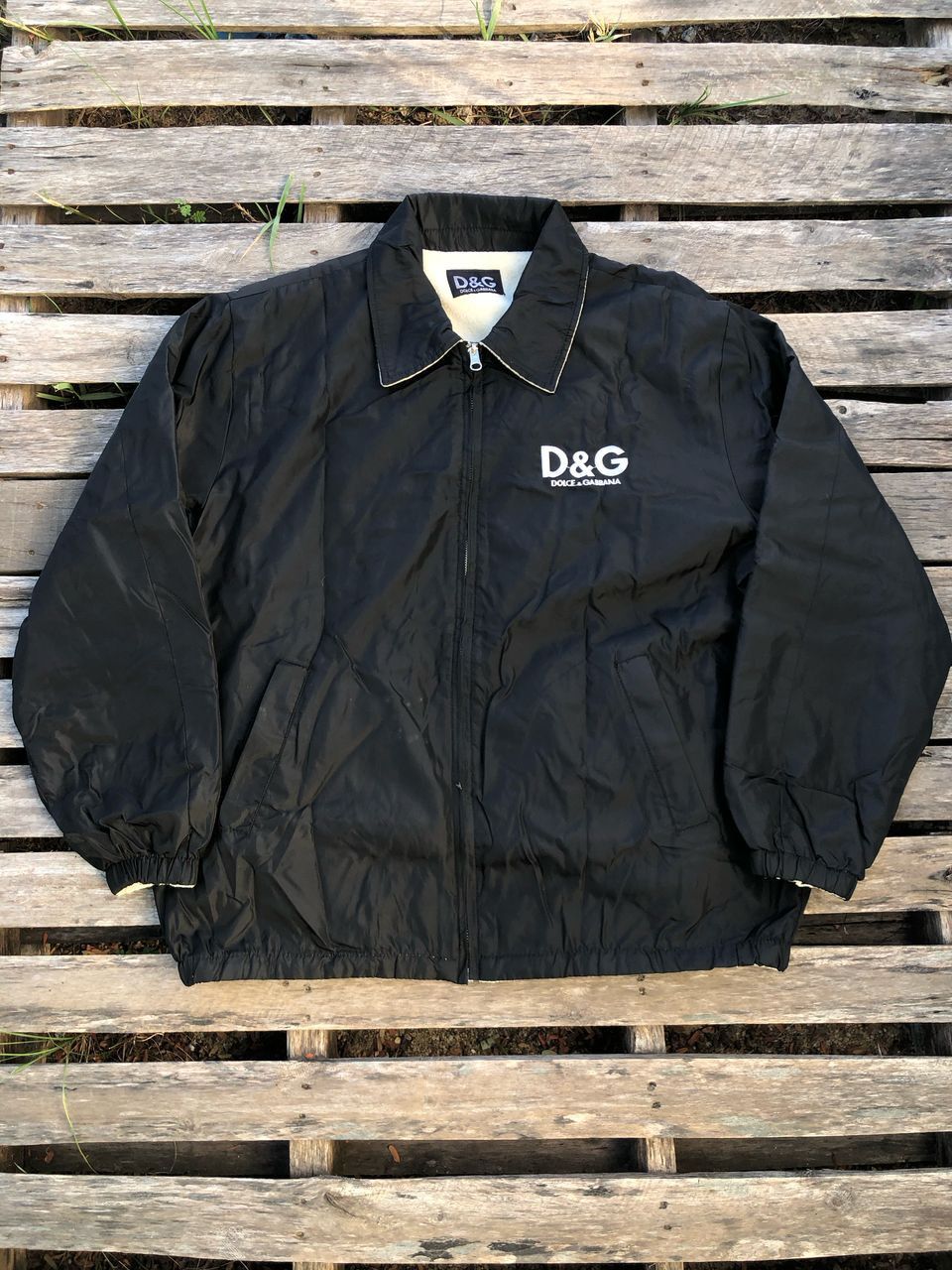 Dolce & Gabbana 1990s vintage Dolce and Gabbana Big Logo reversible jacket Size US L / EU 52-54 / 3 - 3 Thumbnail