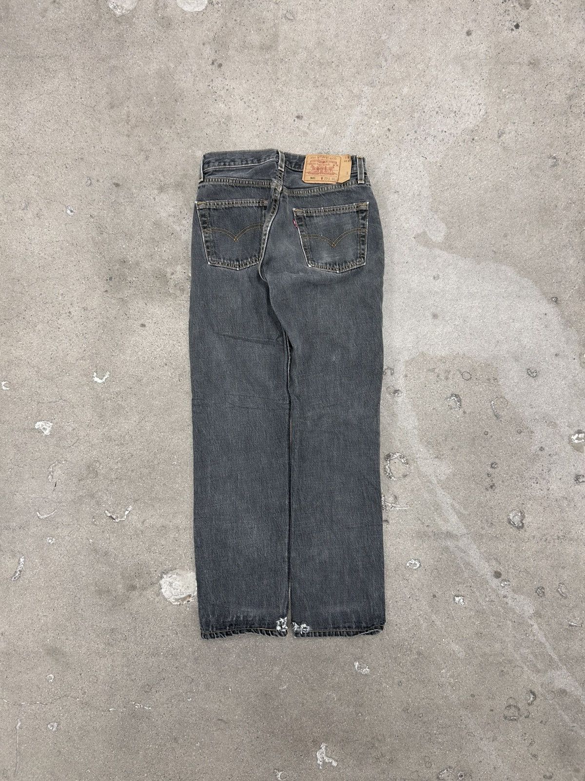 Levi's Vintage 80s Levis 501 Denim Jeans 26x29 Made In USA Gray Size US 26 / EU 42 - 2 Thumbnail