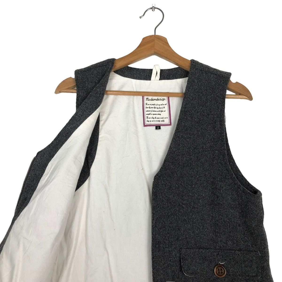 Japanese Brand 🔥VINTAGE MODEM DESIGN VEST NAVAJO NATIVE ISSEY MIYAKE Size US M / EU 48-50 / 2 - 12 Thumbnail