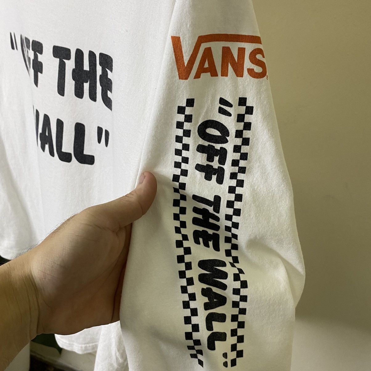 Vans Vans Of The Wall x Rodeo Crown 3QR Cropped T Shirt Size US L / EU 52-54 / 3 - 4 Thumbnail