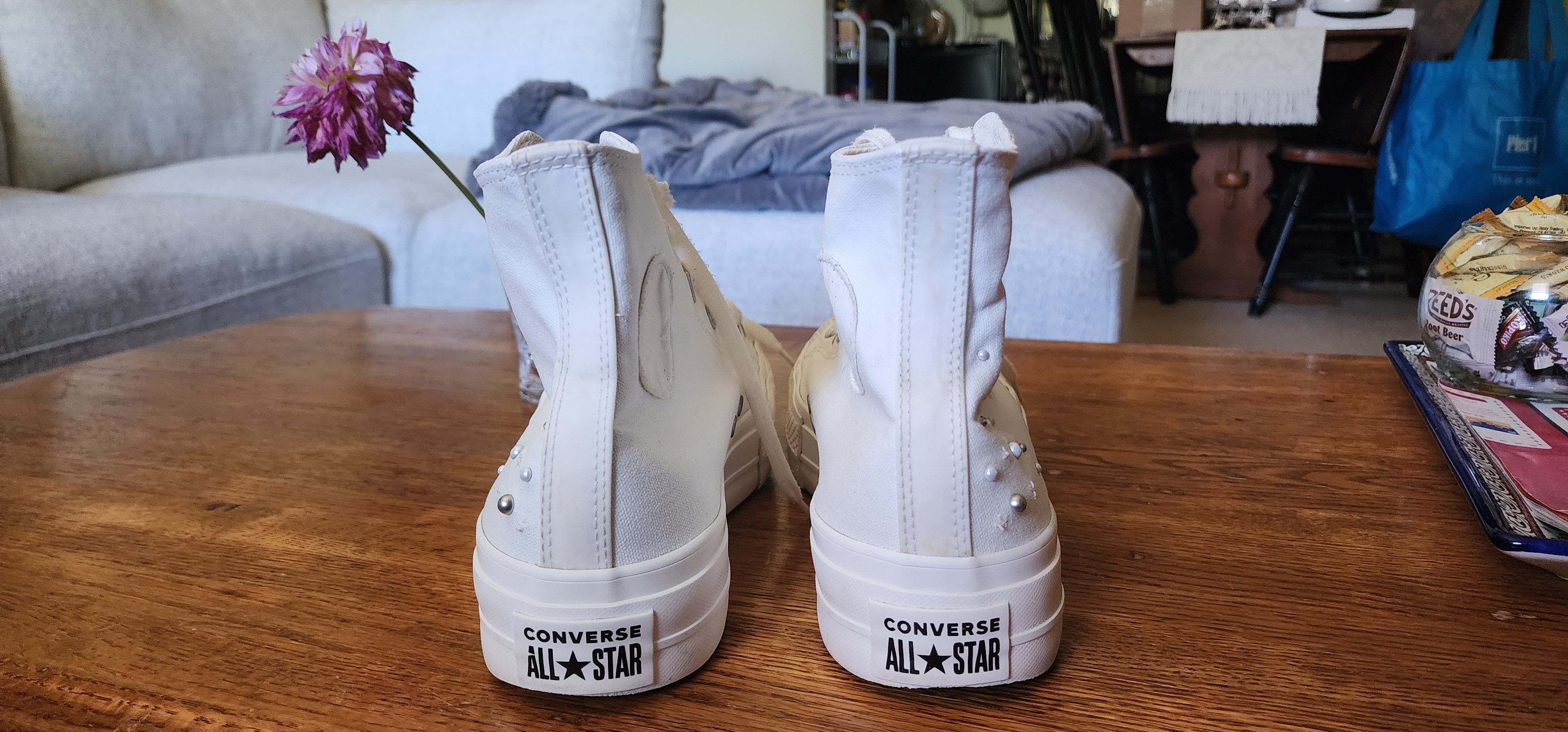 Converse converse chuck taylor all star size 10.5 women, white Size US 10.5 / IT 40.5 - 5 Thumbnail
