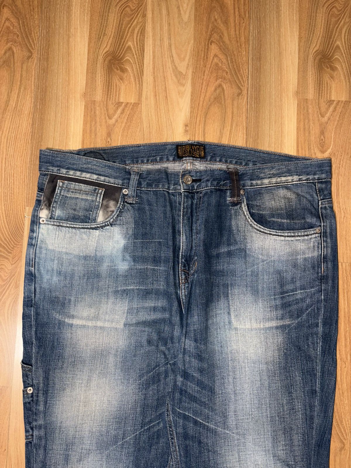 Fubu Archive FUBU 90s Streetwear Carpenter Jeans Baggy Fit Size US 38 / EU 54 - 3 Thumbnail