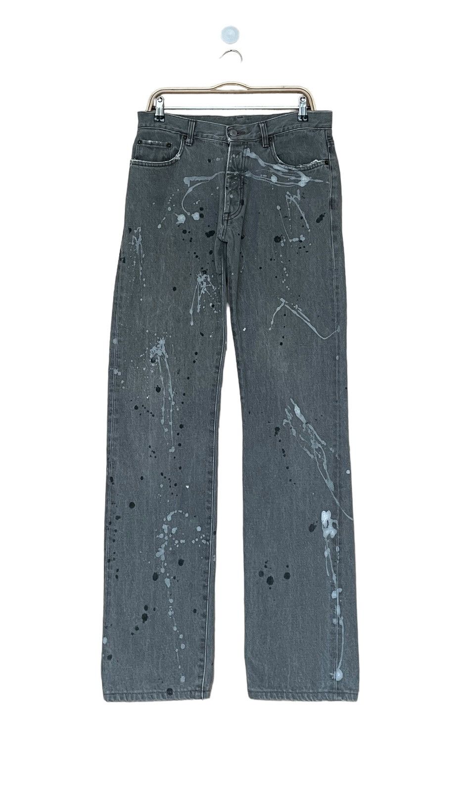 Japanese Brand Vintage Japanese Brand Liberto Painting Jeans 1990s Size US 33 - 1 Thumbnail