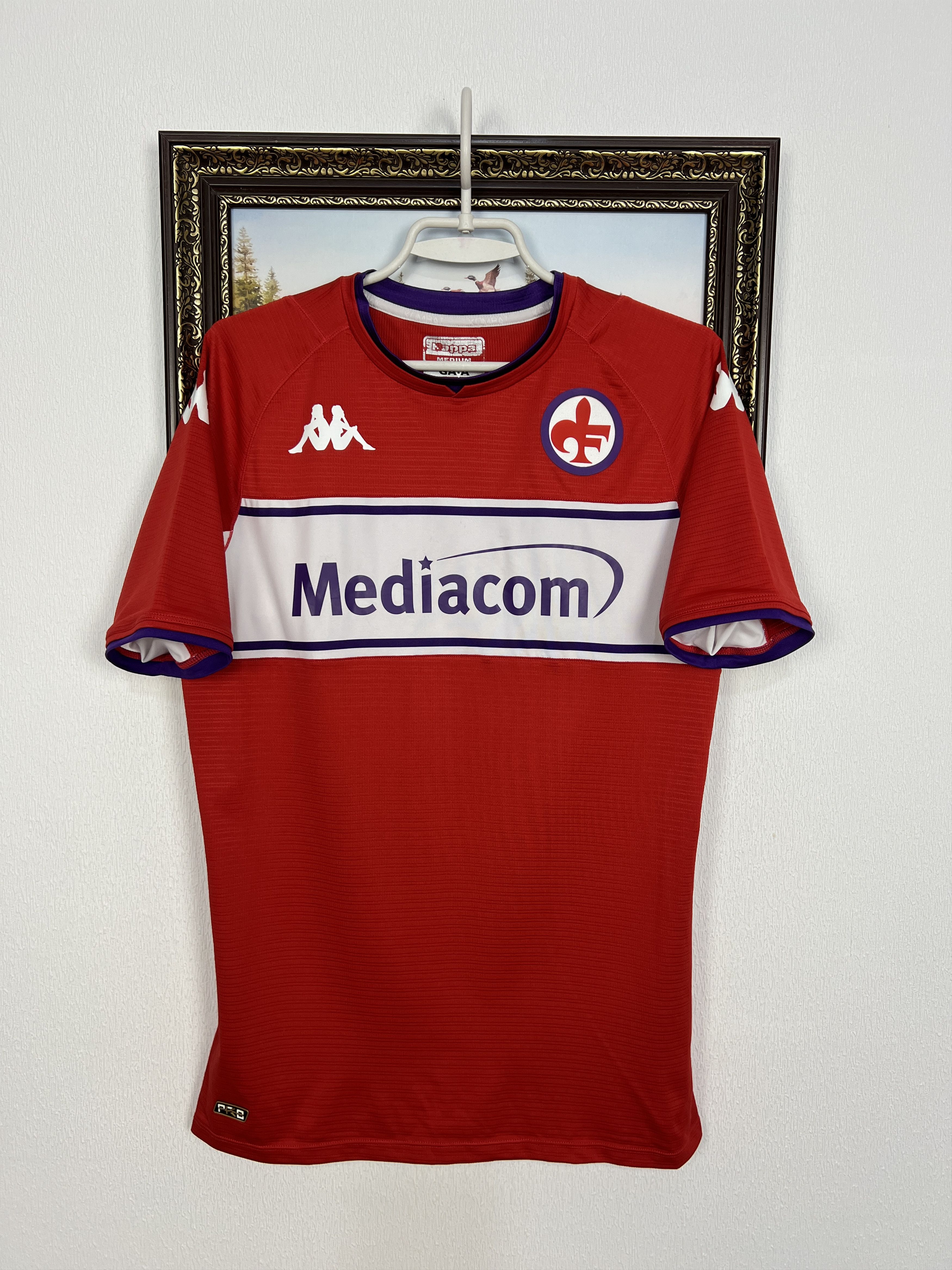 Kappa Fiorentina football shirt 2022 Soccer Kappa Maglia Jersey Size US M / EU 48-50 / 2 - 1 Thumbnail
