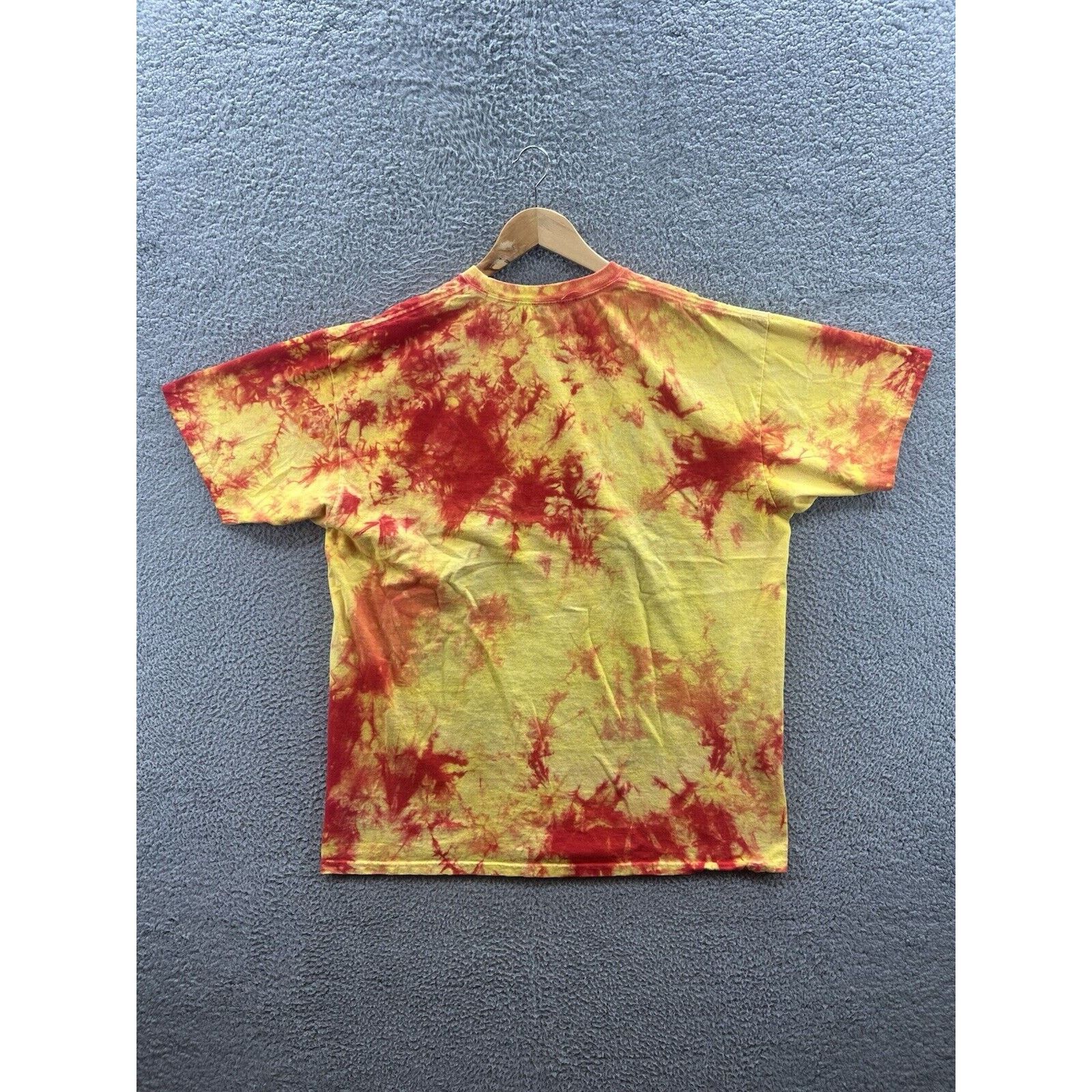 The Mountain The Mountain Dragons Orange Tie Dye T-Shirt 2001 Meikle John Size US XXL / EU 58 / 5 - 2 Thumbnail
