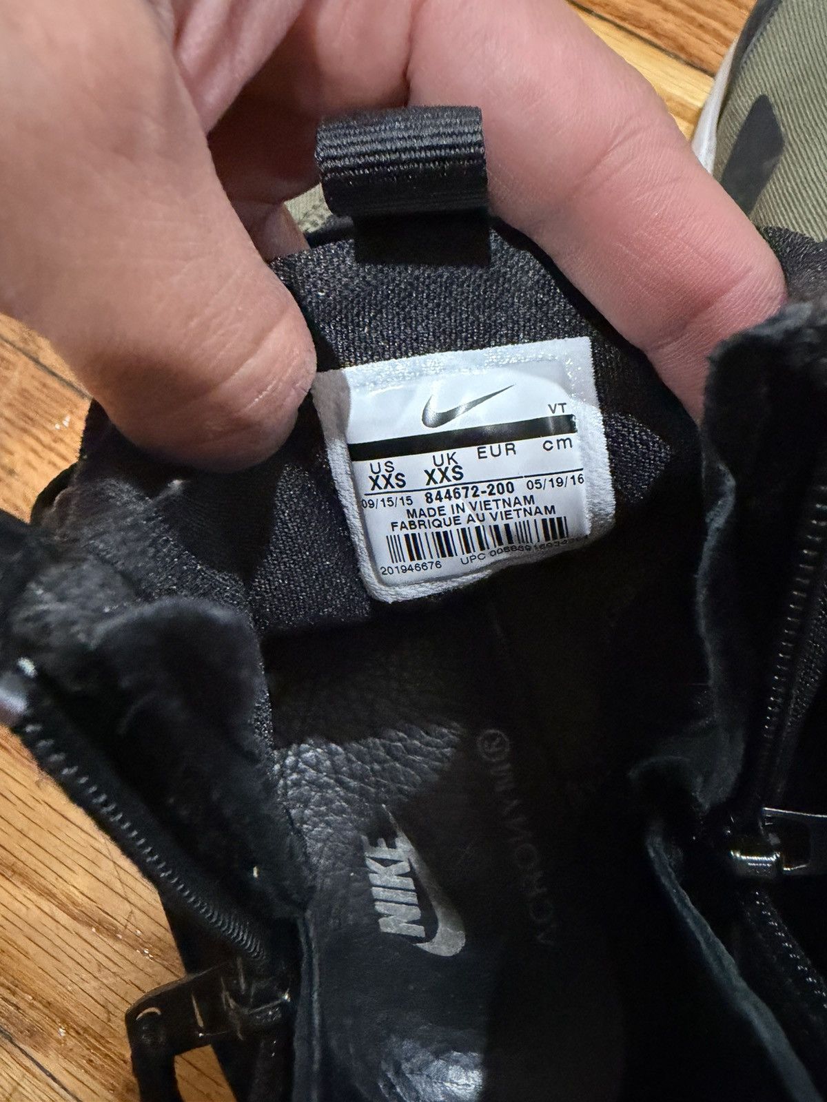 Acronym × Nike Acronym presto xxs (7-8) olive Size US 7.5 / EU 40-41 - 10 Thumbnail