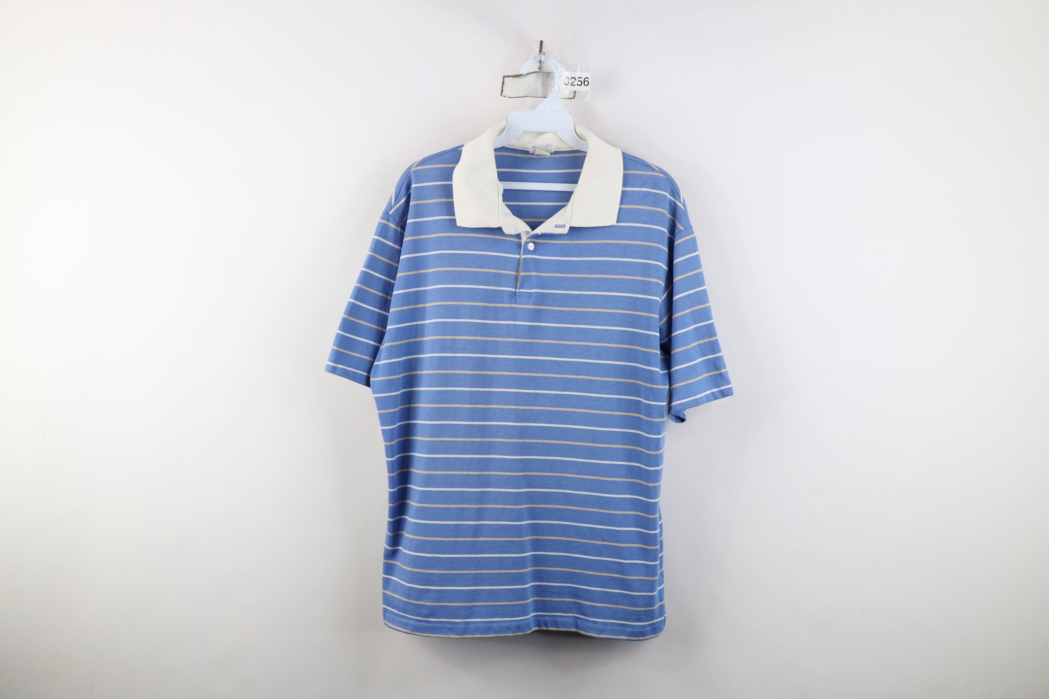 Vintage Vintage 70s Streetwear Short Sleeve Collared Polo Shirt Size US XL / EU 56 / 4 - 1 Thumbnail
