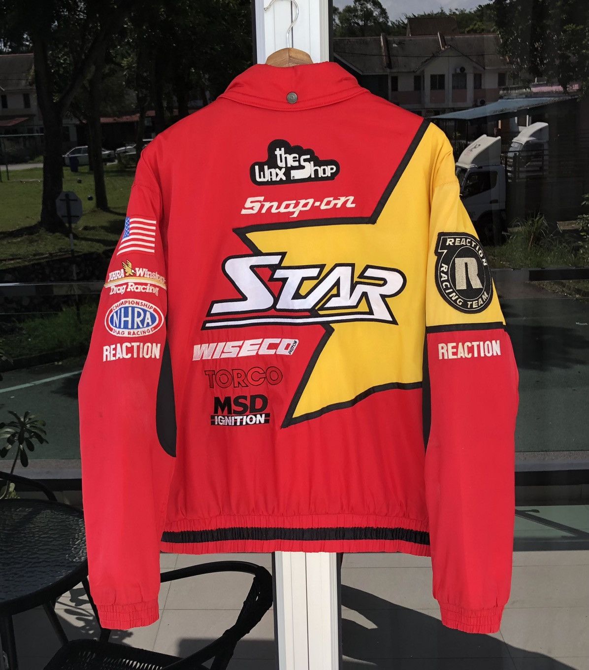 Sports Specialties Vintage Star Racing HRA Winston Drag Championship Jacket Size US L / EU 52-54 / 3 - 14 Thumbnail