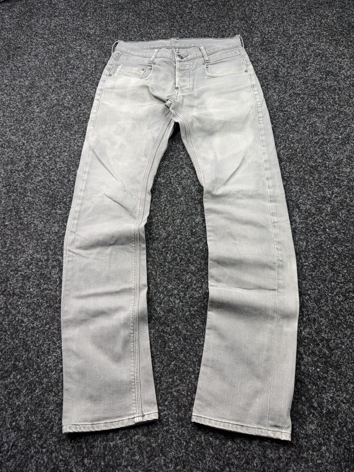 G-Star 00s Y2K G-Star RAW New Radar Slim Faded Distressed Y2K Jeans Size US 29 - 1 Thumbnail