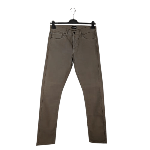 Tom Ford o1rshd1 Slim Jean in Brown Size US 32 / EU 48 - 1 Thumbnail