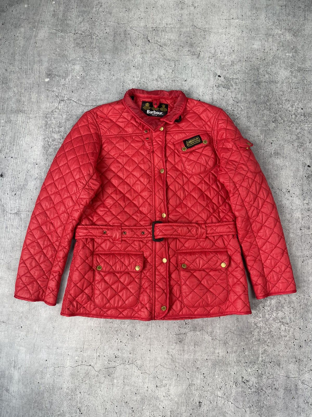 Barbour Vintage Barbour Jacket 90s Womens Size XL / US 12-14 / IT 48-50 - 1 Thumbnail