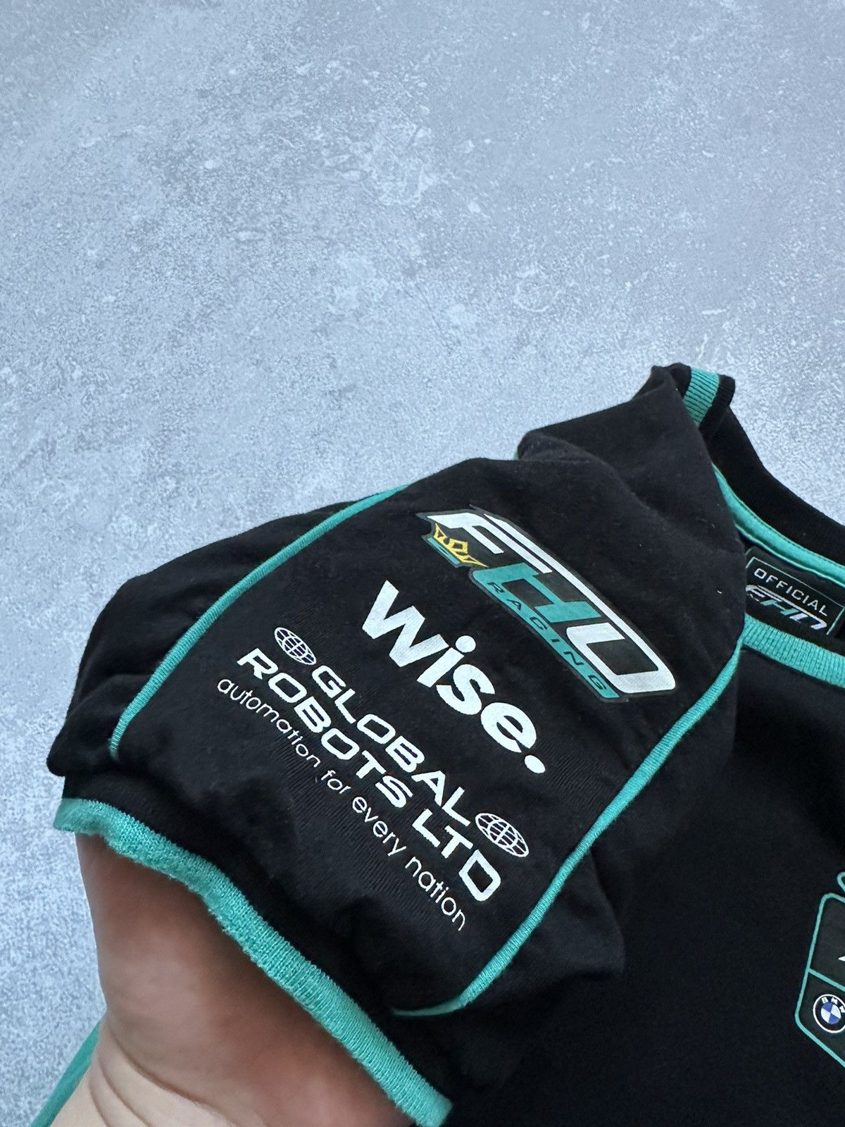 BMW FHO RACING TEAM BMW MOTORRAD MOTORSPORT OFFICIAL SHIRT sz M Size US S / EU 44-46 / 1 - 11 Thumbnail