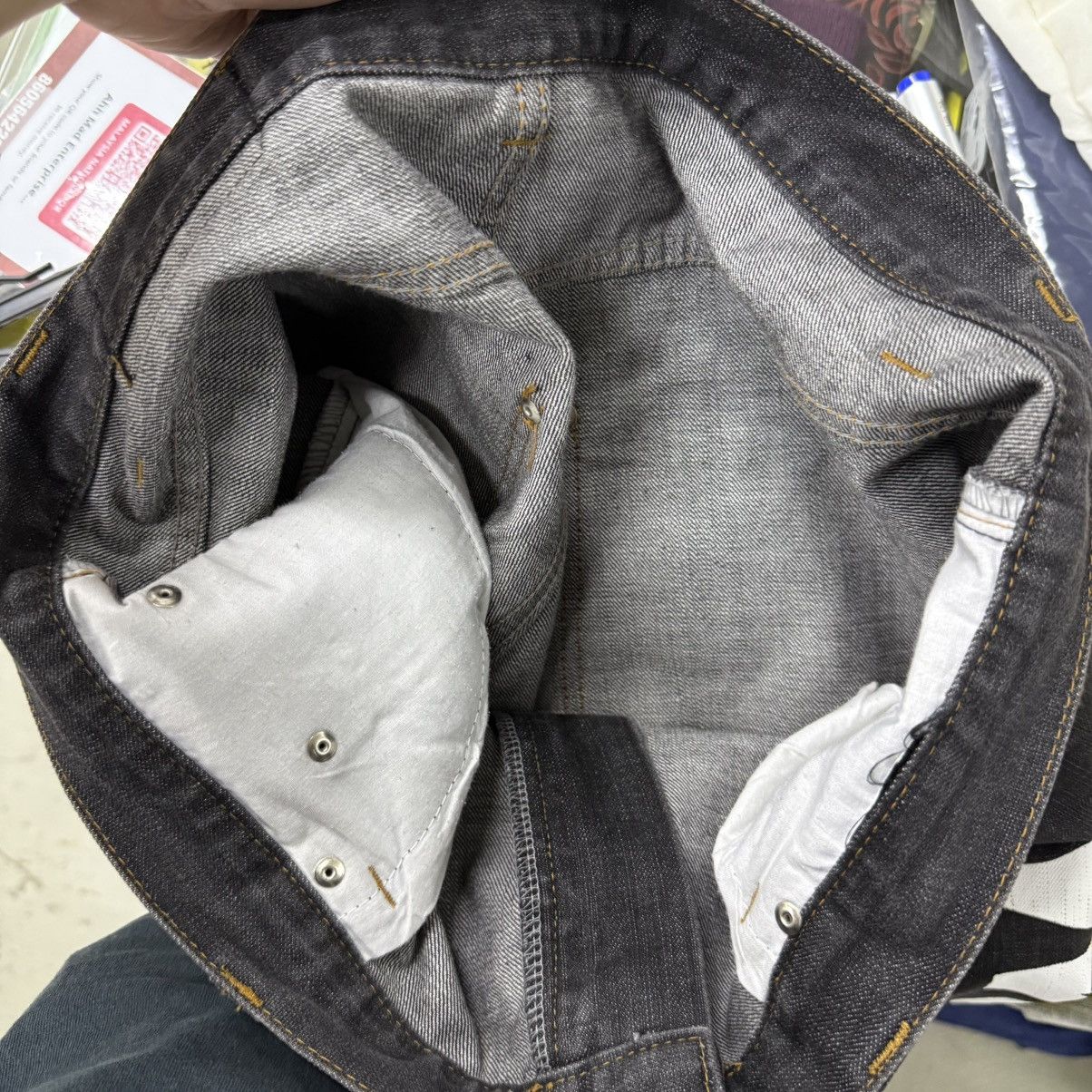 La Gear Vintage West Side Seagull Ripoff Travis Scott Flacko Denim Size US 36 / EU 52 - 12 Thumbnail