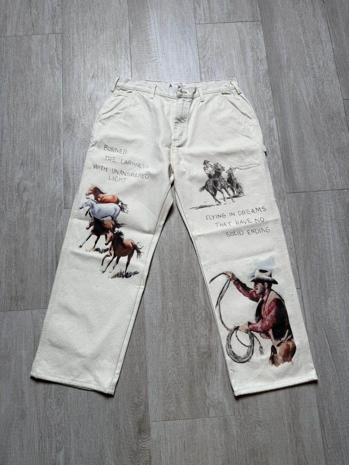 One of These Days One of These Days Horse Jeans Size US 34 / EU 50 - 1 Thumbnail