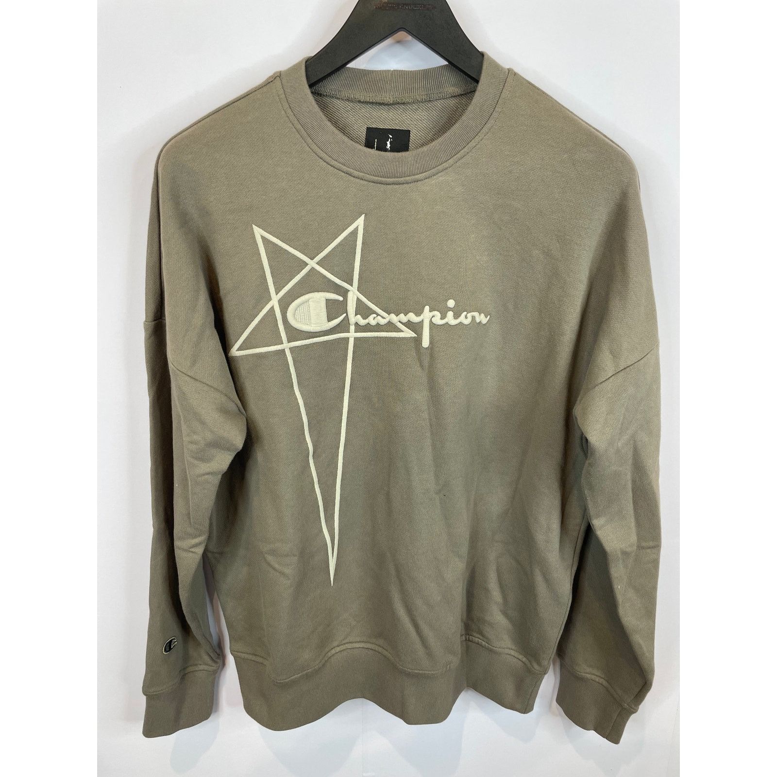 Rick Owens Rick Owens Champion Crewneck Brown New With Tags XS Size US XS / EU 42 / 0 - 2 Thumbnail