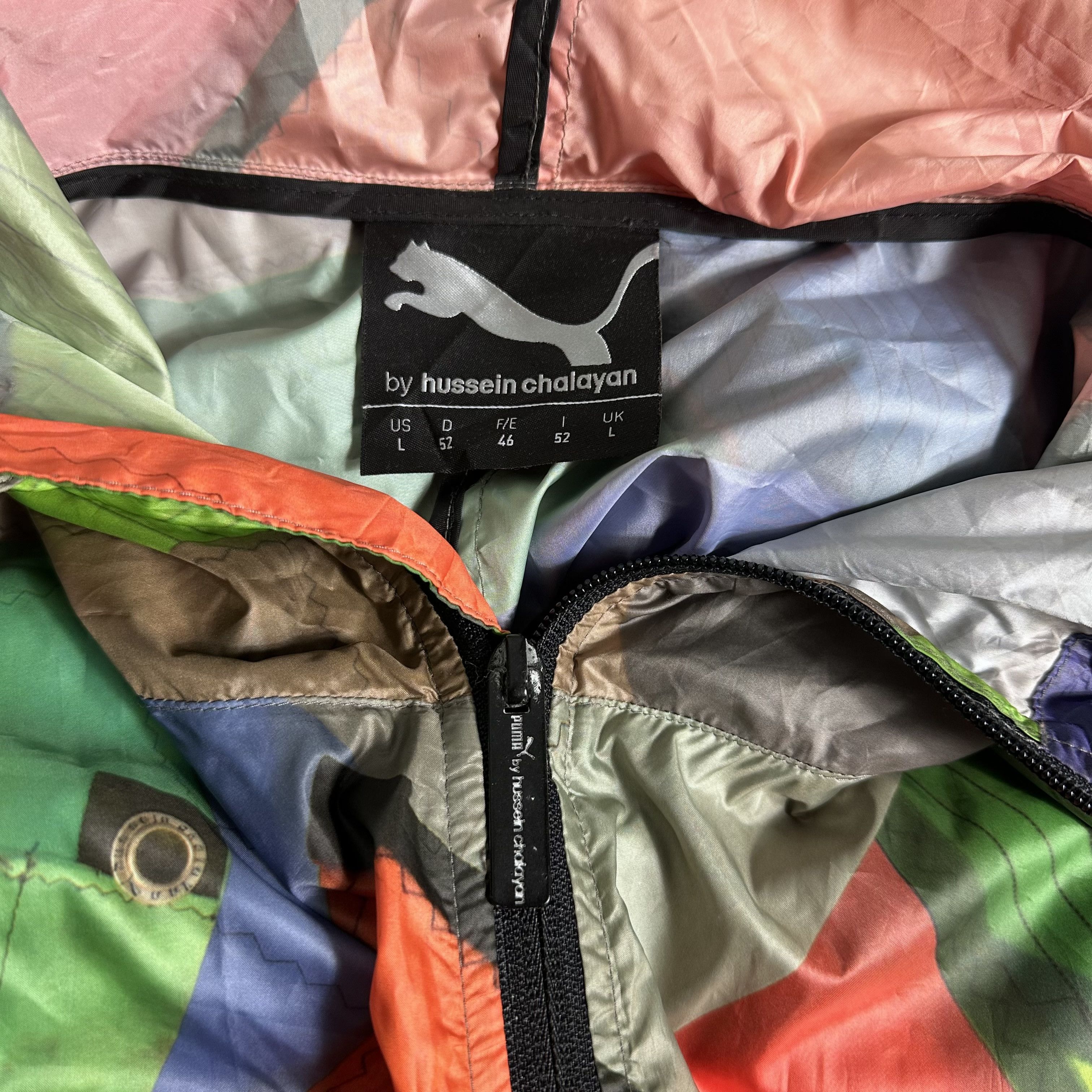 Hussein Chalayan × Puma 🔥RARE🔥Hussein Chalayan x Puma Multicolor OVP Windbreaker Size US L / EU 52-54 / 3 - 6 Thumbnail