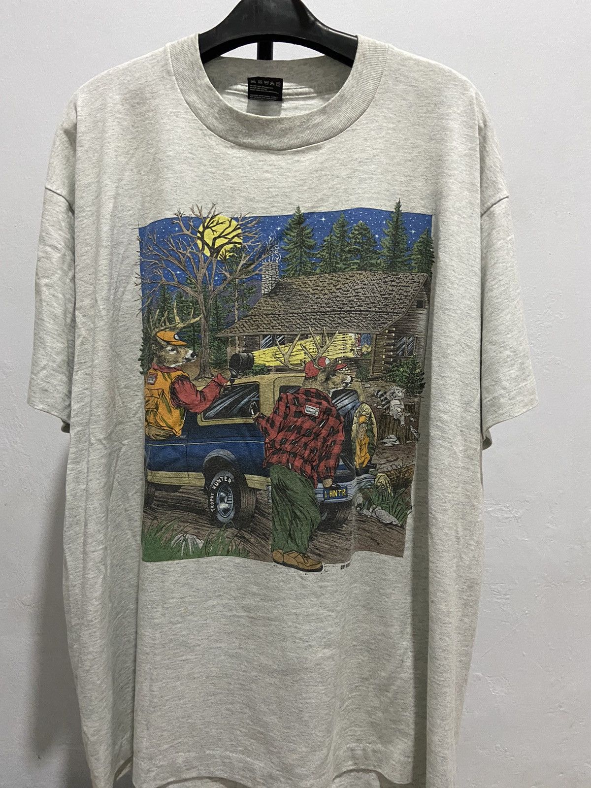 Fruit Of The Loom Vintage Hunter Parody Size US XL / EU 56 / 4 - 1 Thumbnail