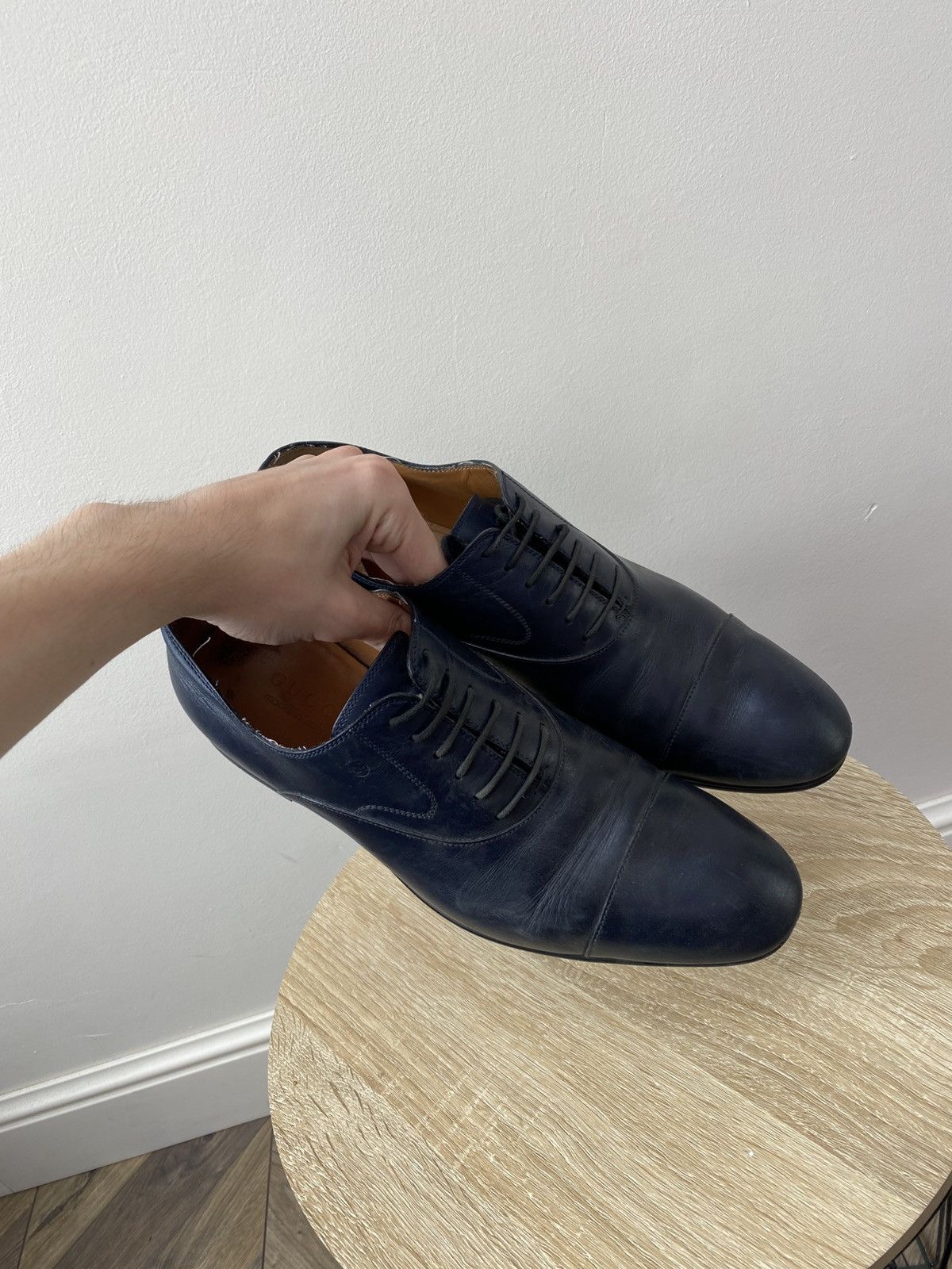 Gucci Vintage Gucci Leather Dress Shoes Size US 10 / EU 43 - 11 Thumbnail