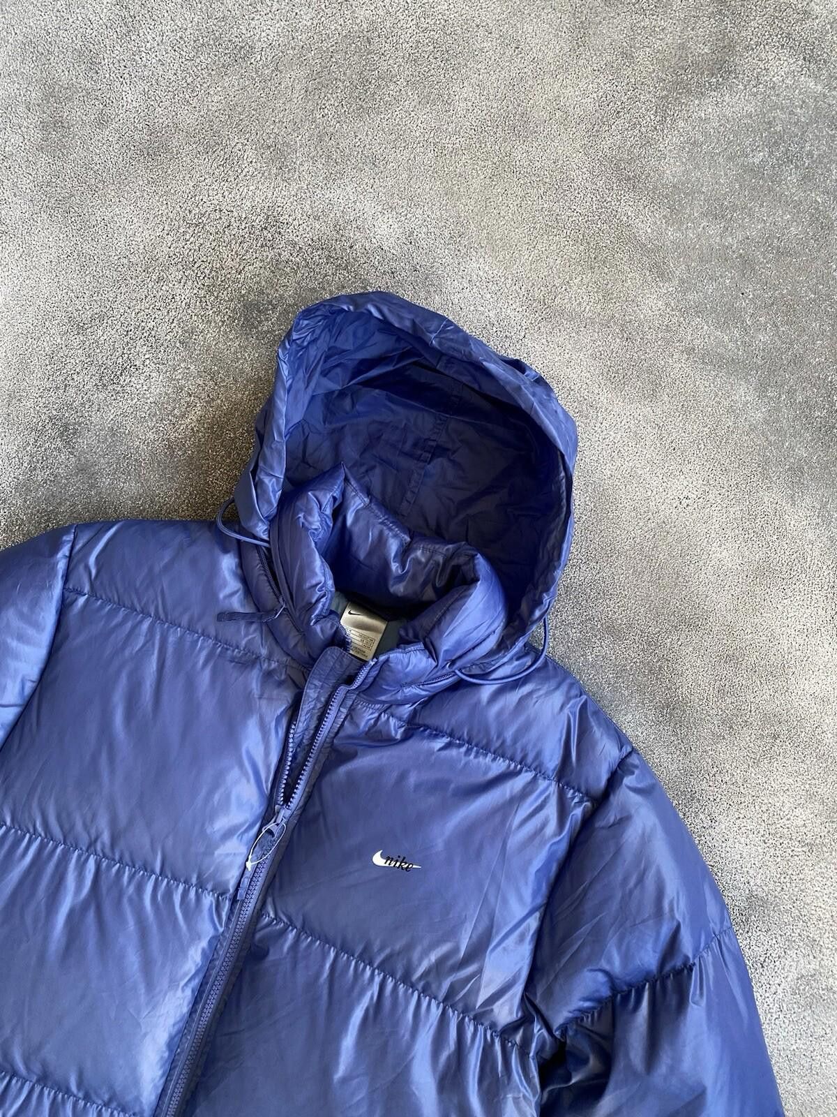 Nike 2000’s Nike “Sky Blue” Down Puffer Jacket Vintage Size M / US 6-8 / IT 42-44 - 6 Thumbnail