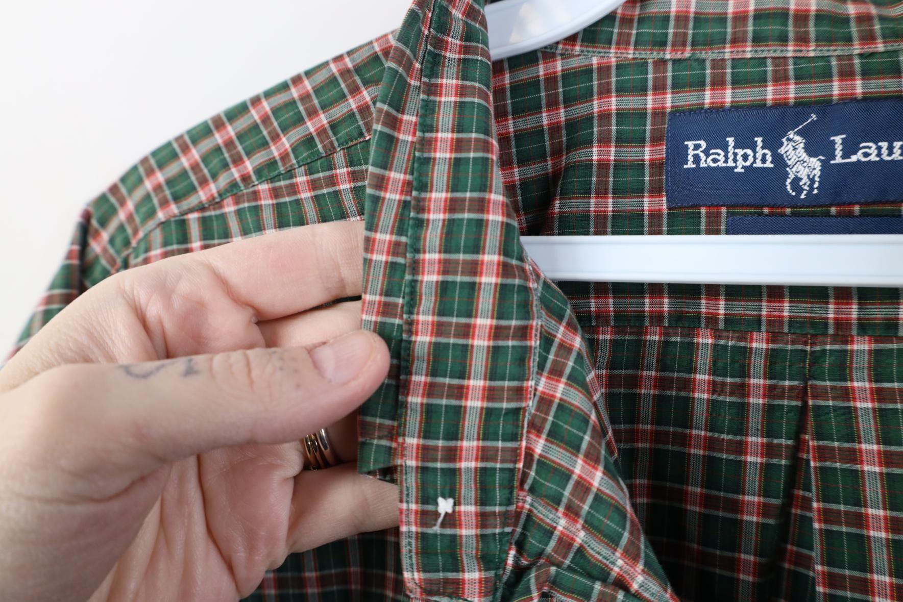 Polo Ralph Lauren Vintage 90s Ralph Lauren Collared Button Down Shirt Cotton Size US XL / EU 56 / 4 - 8 Thumbnail