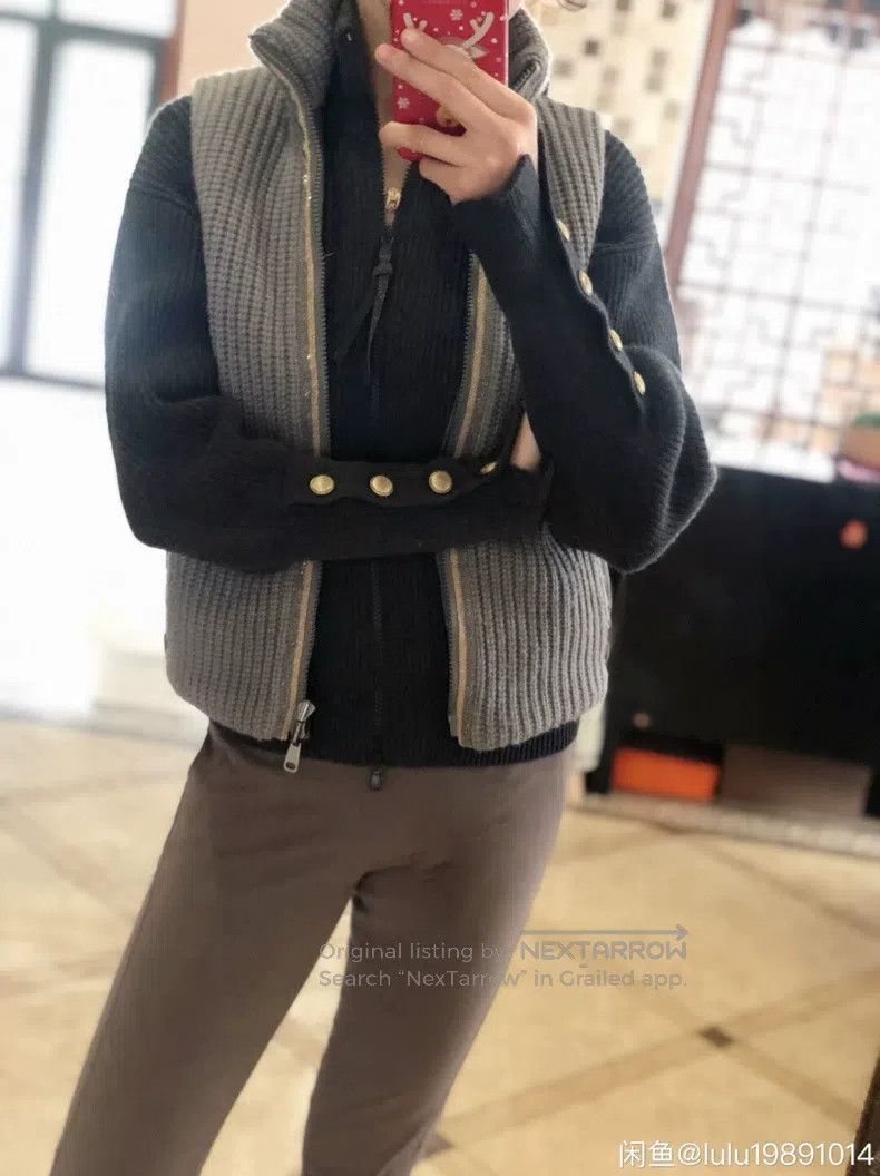 Brunello Cucinelli Brunello Cucinelli Chained Vest, reversible, elegant gray Size XS / US 0-2 / IT 36-38 - 7 Thumbnail