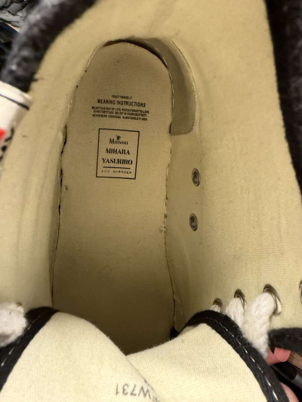 Maison Mihara Yasuhiro Peterson Hi Original Sole Bandana