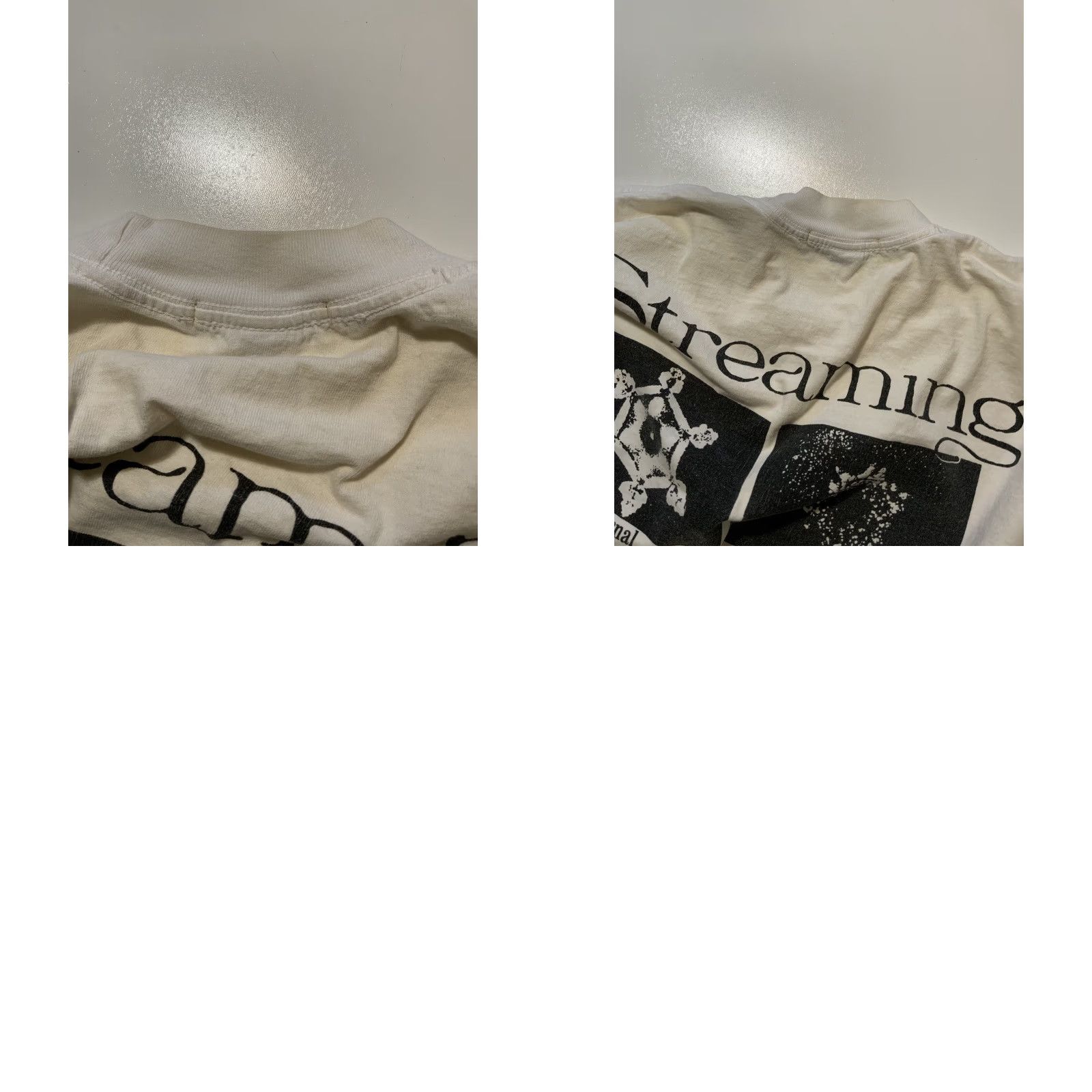 Vintage Total Luxury Spa Streaming Channels Of Consciousness L/S Graphic T-Shirt Sz. M Mens White Size US M / EU 48-50 / 2 - 10 Thumbnail