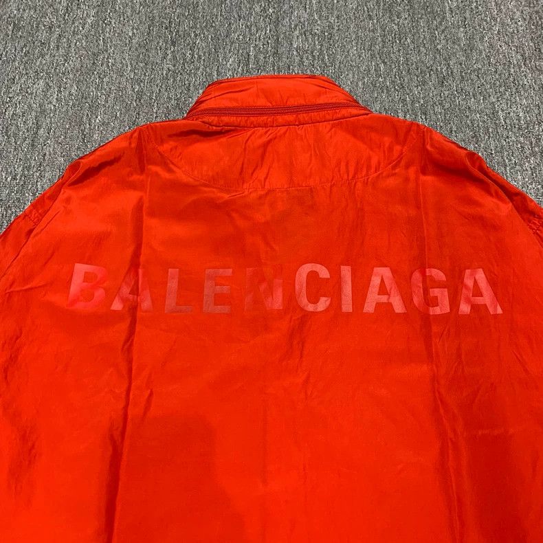 Balenciaga Balenciaga size 48 Red embroidered logo jacket Size US M / EU 48-50 / 2 - 9 Thumbnail