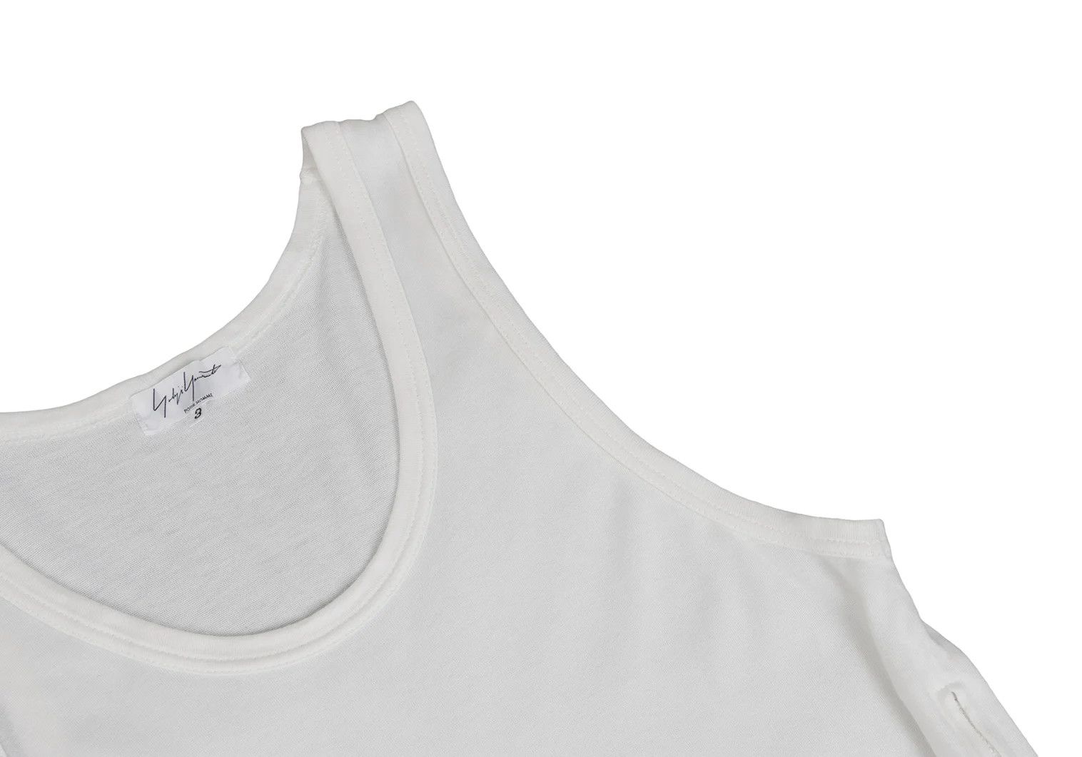 Yohji Yamamoto Yohji Yamamoto Cotton Long Tank Top Off 3 Size US S / EU 44-46 / 1 - 3 Thumbnail