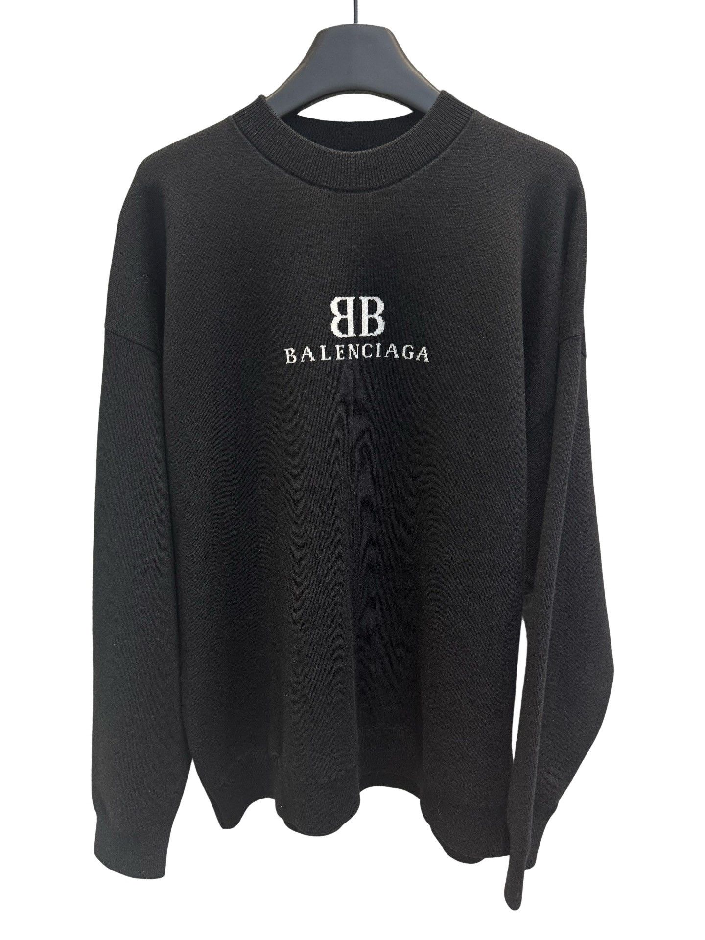 Balenciaga Balenciaga BB Logo Knit Sweater Size XS Size US XS / EU 42 / 0 - 1 Thumbnail