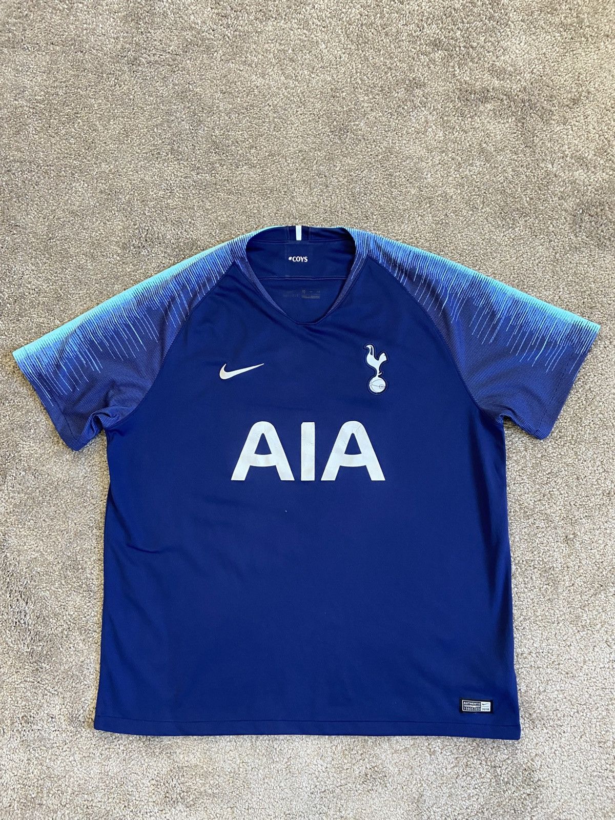 Nike Tottenham Hotspur 2018/2019 Nike Away Football Shirt jersey Size US M / EU 48-50 / 2 - 1 Thumbnail