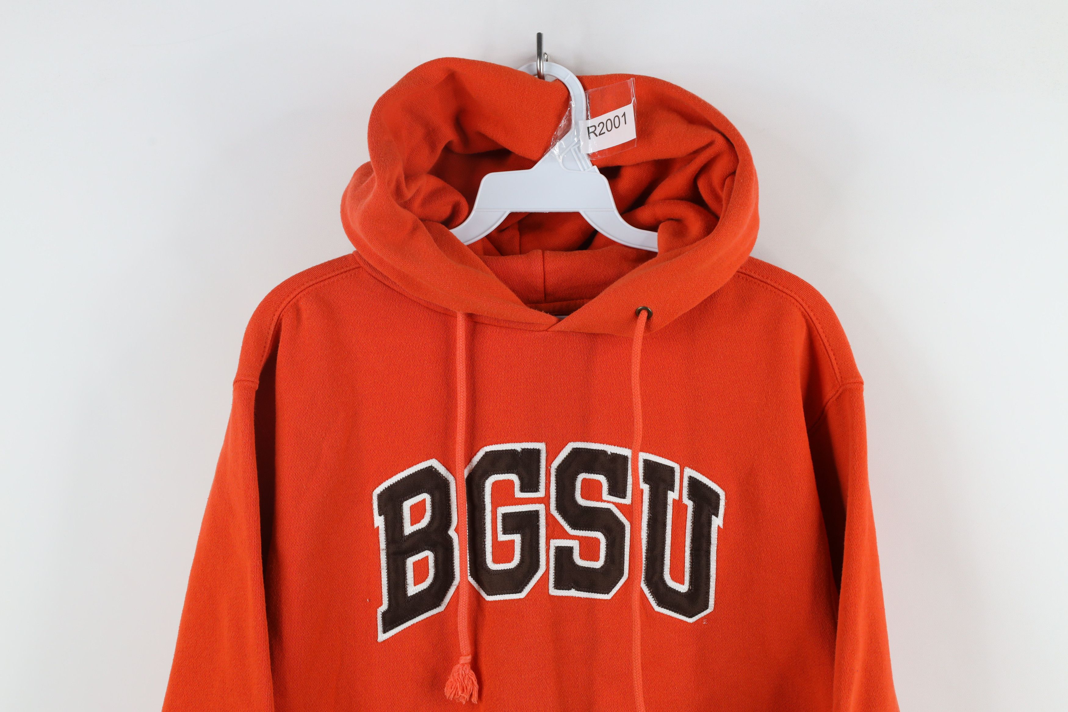Vintage Vintage 90s Bowling Green State University Hoodie Sweatshirt Size US S / EU 44-46 / 1 - 2 Thumbnail