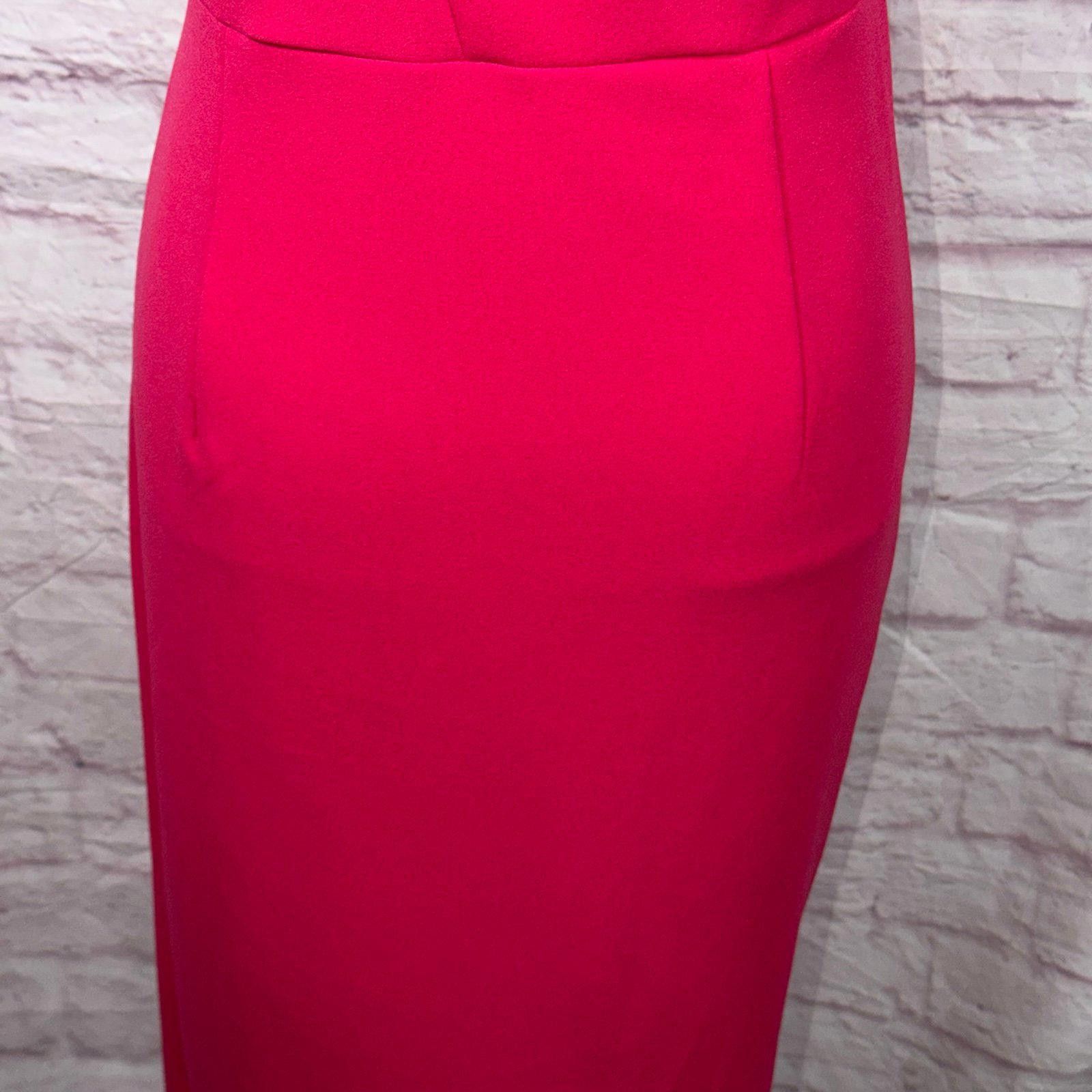 Other PrettyGarden Women's Medium One-Shoulder Pink Dress NWT Size M / US 6-8 / IT 42-44 - 7 Thumbnail