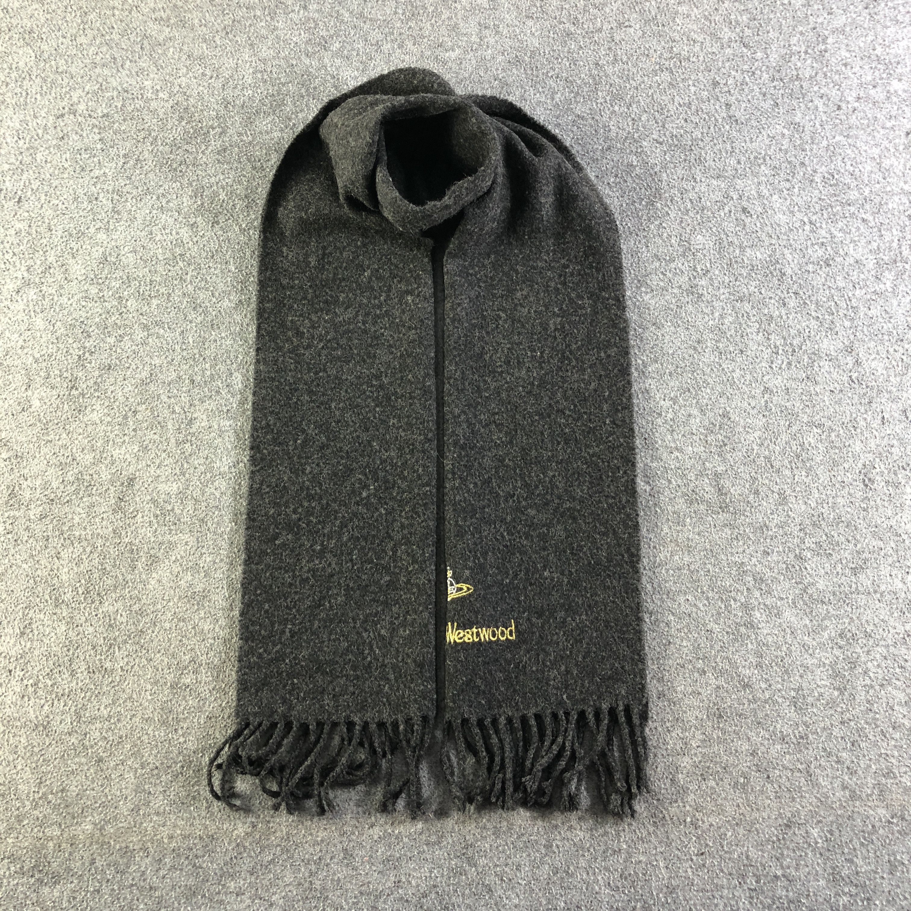 Vivienne Westwood Vivienne Westwood Wool Scarf Muffler Neckwear V2659 Size ONE SIZE - 1 Thumbnail