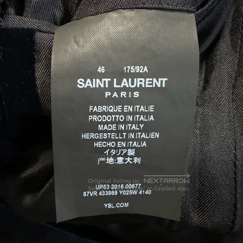 Saint Laurent Paris Saint Laurent Paris blazer Size US S / EU 44-46 / 1 - 4 Thumbnail