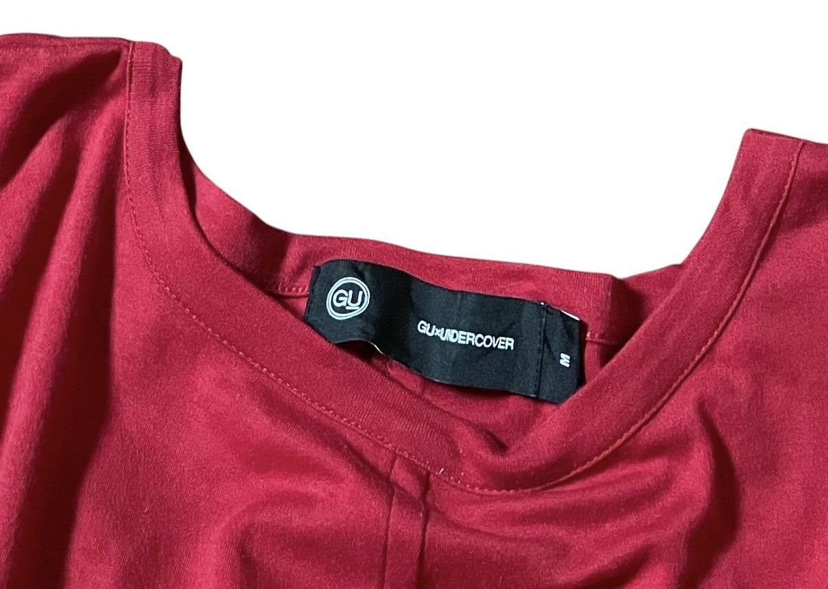Undercover Undercover x GU hybrid lace pleated red dress Size M / US 6-8 / IT 42-44 - 2 Thumbnail