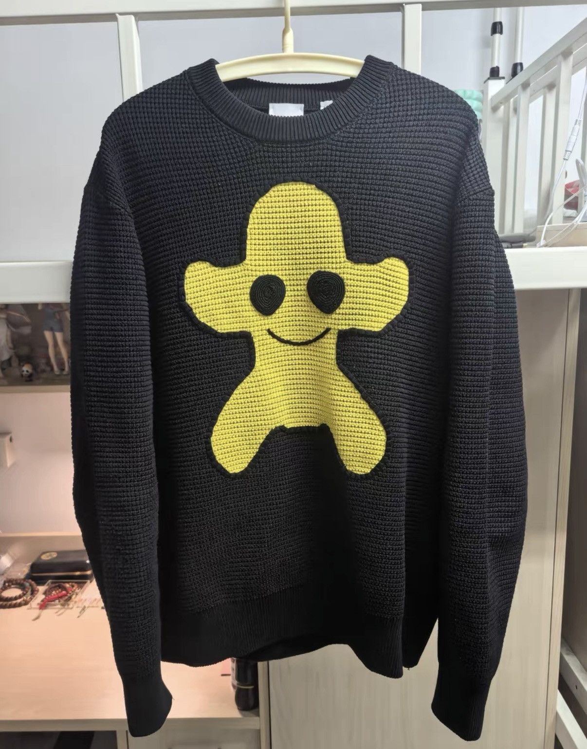 Burberry Burberry Authentic "Mini Monster" Knit Sweater Size US XL / EU 56 / 4 - 1 Thumbnail