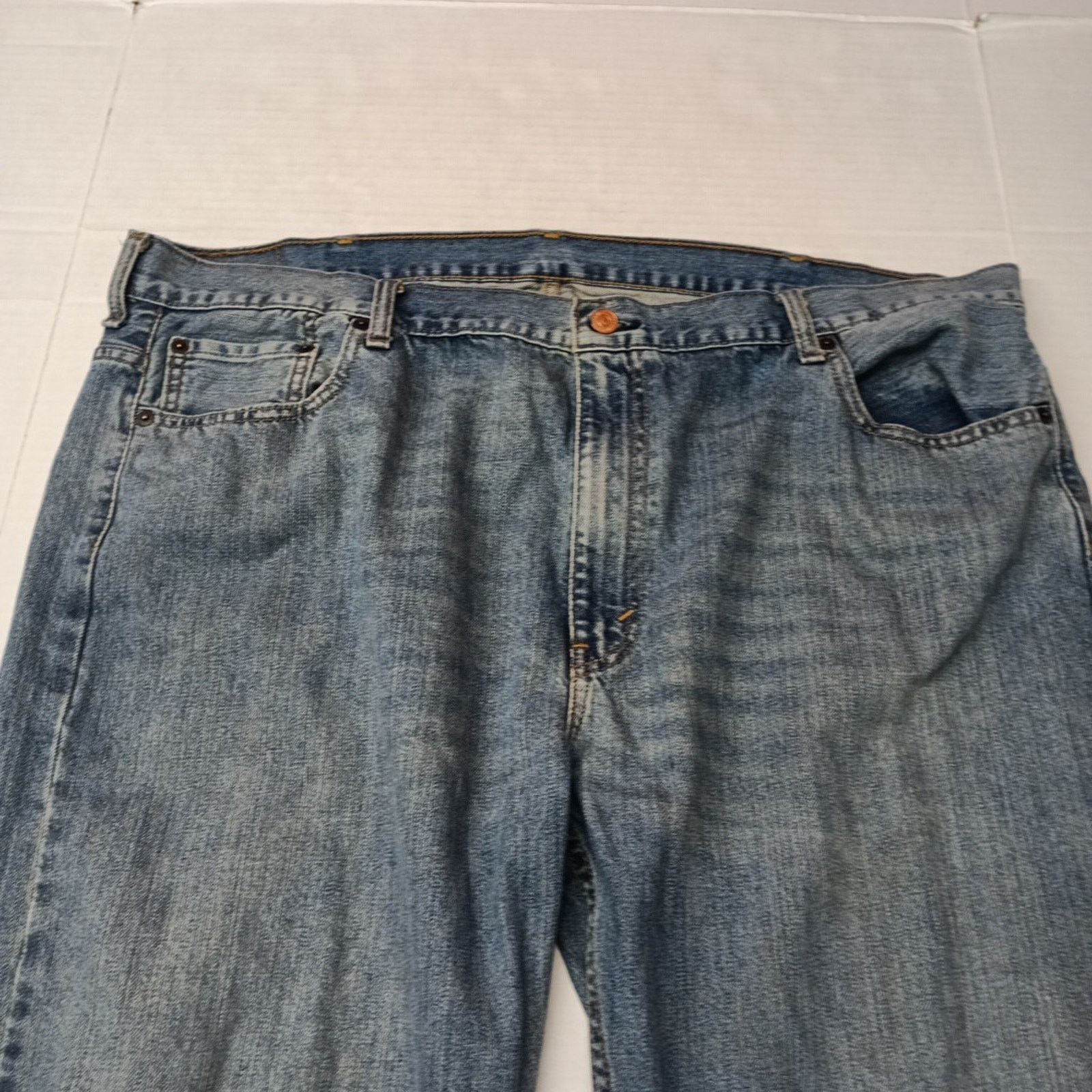 Levi's Levi's Men's 569 Loose Fit Straight Blue Jeans Size 44x32 Size US 44 / EU 60 - 5 Thumbnail