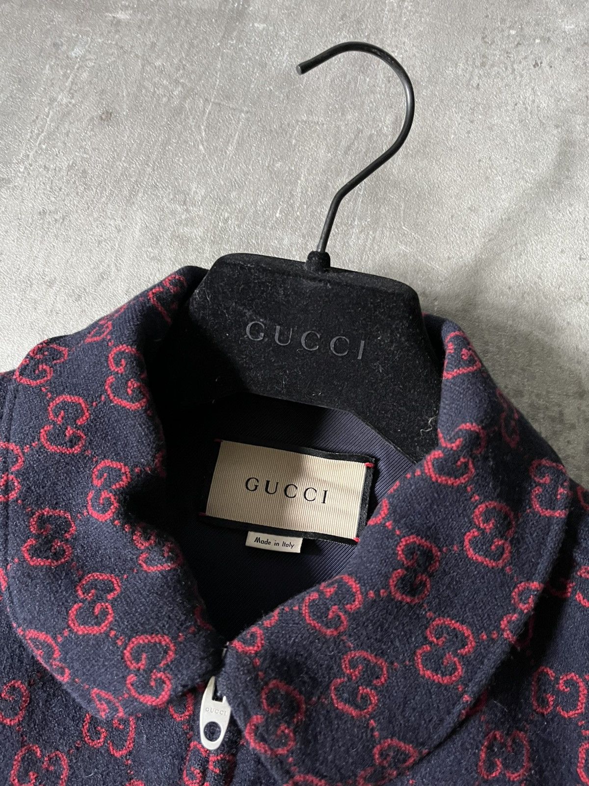 Gucci Gucci GG Jacquard shirt jacket wool Size US M / EU 48-50 / 2 - 6 Thumbnail
