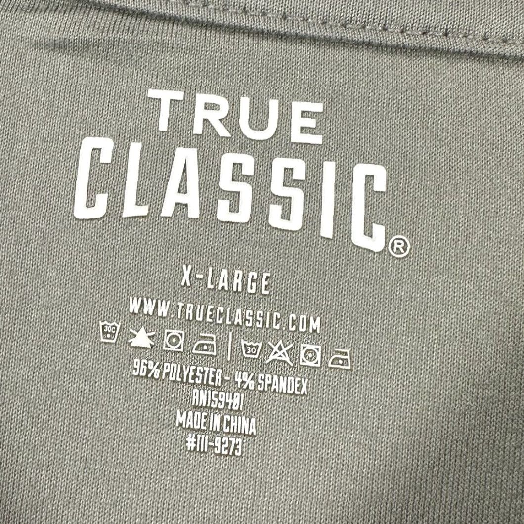 Vintage True Classic T-Shirt Mens XL Light Grey Casual Crewneck Short Sleeve Tee NEW Size US XL / EU 56 / 4 - 4 Thumbnail