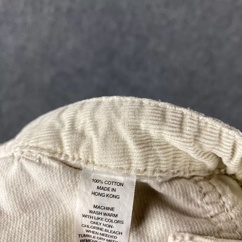 Express Express Pants Women's 6 Corduroy Straight Leg 100% Cotton Size 28" / US 6 / IT 42 - 9 Thumbnail